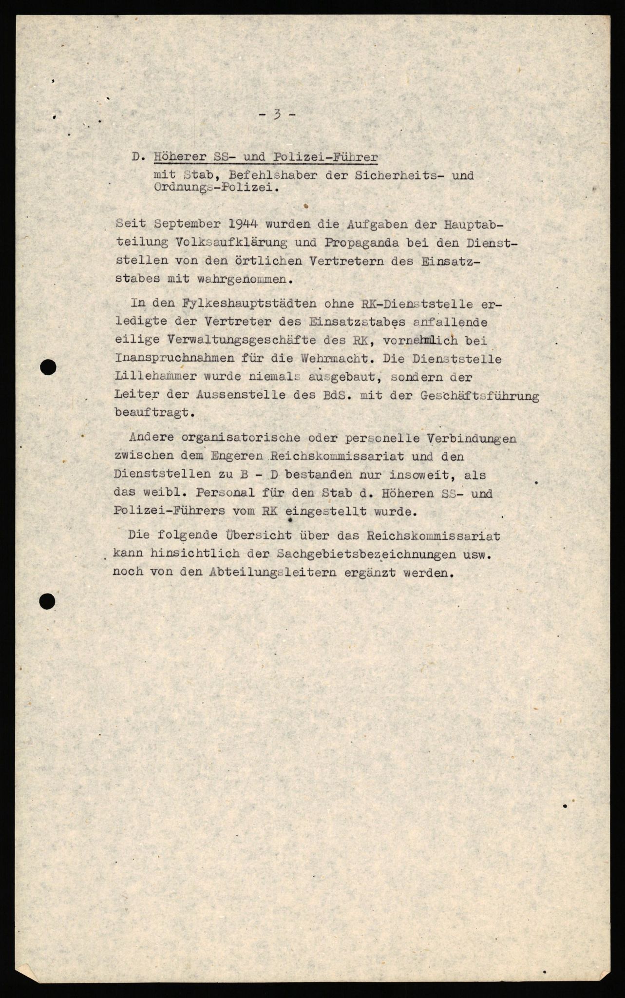 Forsvaret, Forsvarets overkommando II, AV/RA-RAFA-3915/D/Db/L0035: CI Questionaires. Tyske okkupasjonsstyrker i Norge. Tyskere., 1945-1946, p. 44