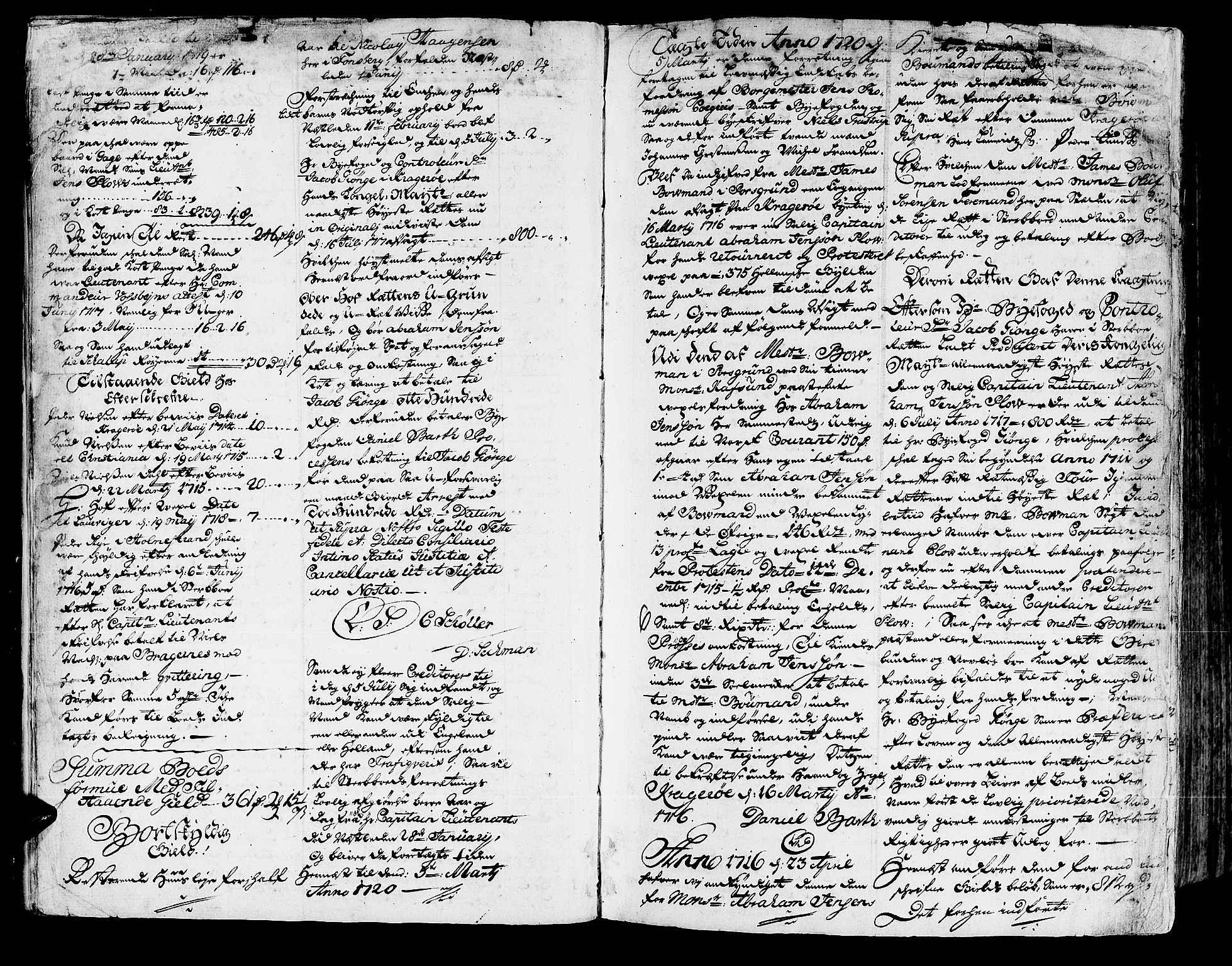 Tønsberg byfogd, AV/SAKO-A-224/H/Hb/L0002: Skifteprotokoll, 1720-1744, p. 5b-6a