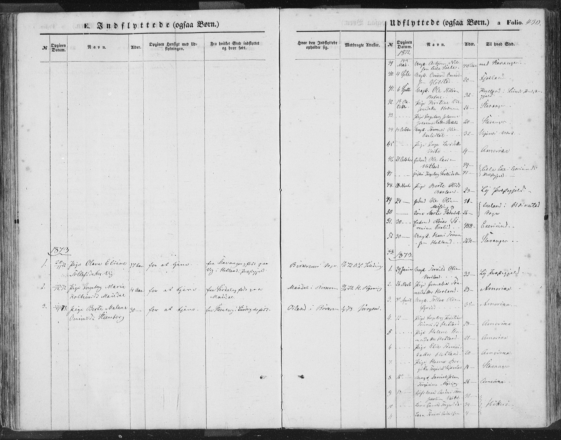 Helleland sokneprestkontor, AV/SAST-A-101810: Parish register (official) no. A 7.2, 1863-1886, p. 430