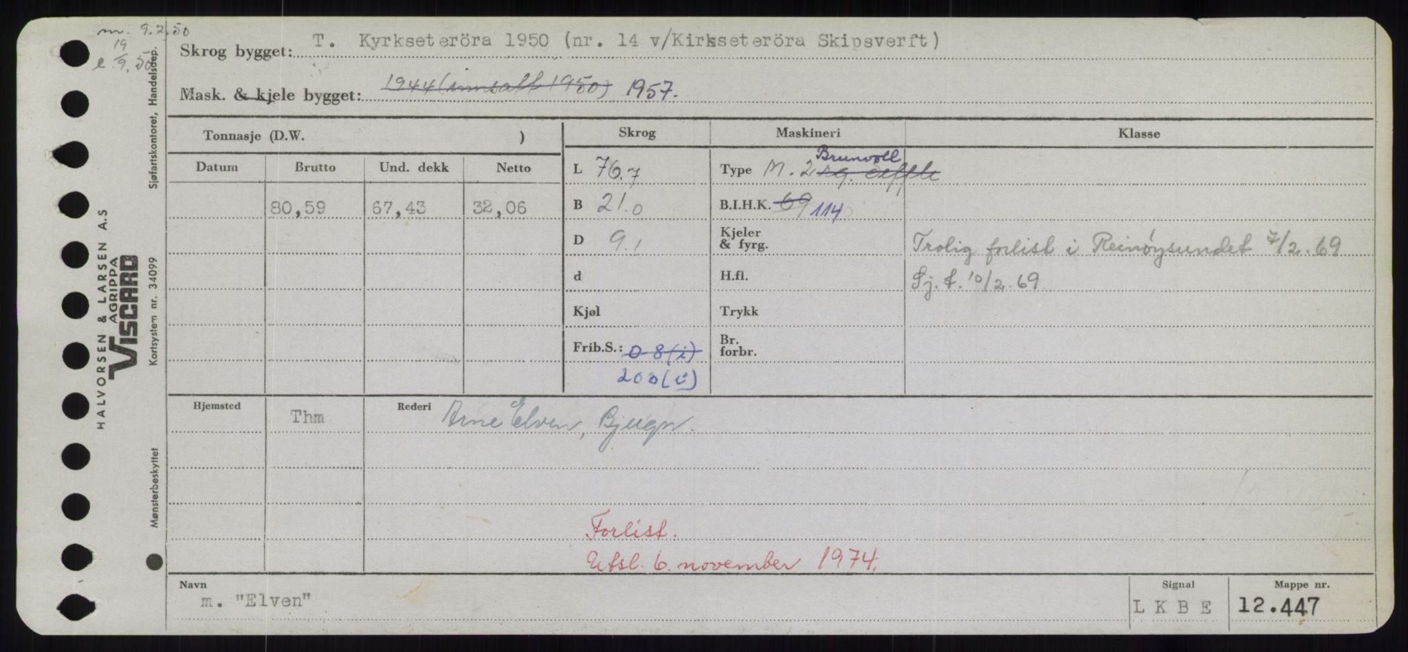 Sjøfartsdirektoratet med forløpere, Skipsmålingen, RA/S-1627/H/Hd/L0009: Fartøy, E, p. 379