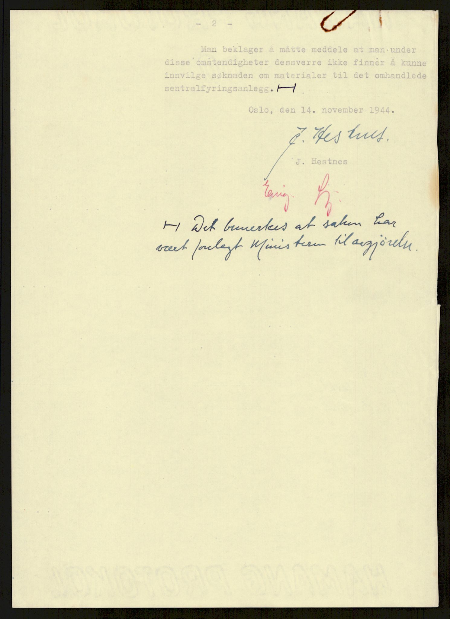 Direktoratet for industriforsyning, Sekretariatet, AV/RA-S-4153/D/Df/L0055: 9. Metallkontoret, 1940-1945, p. 78