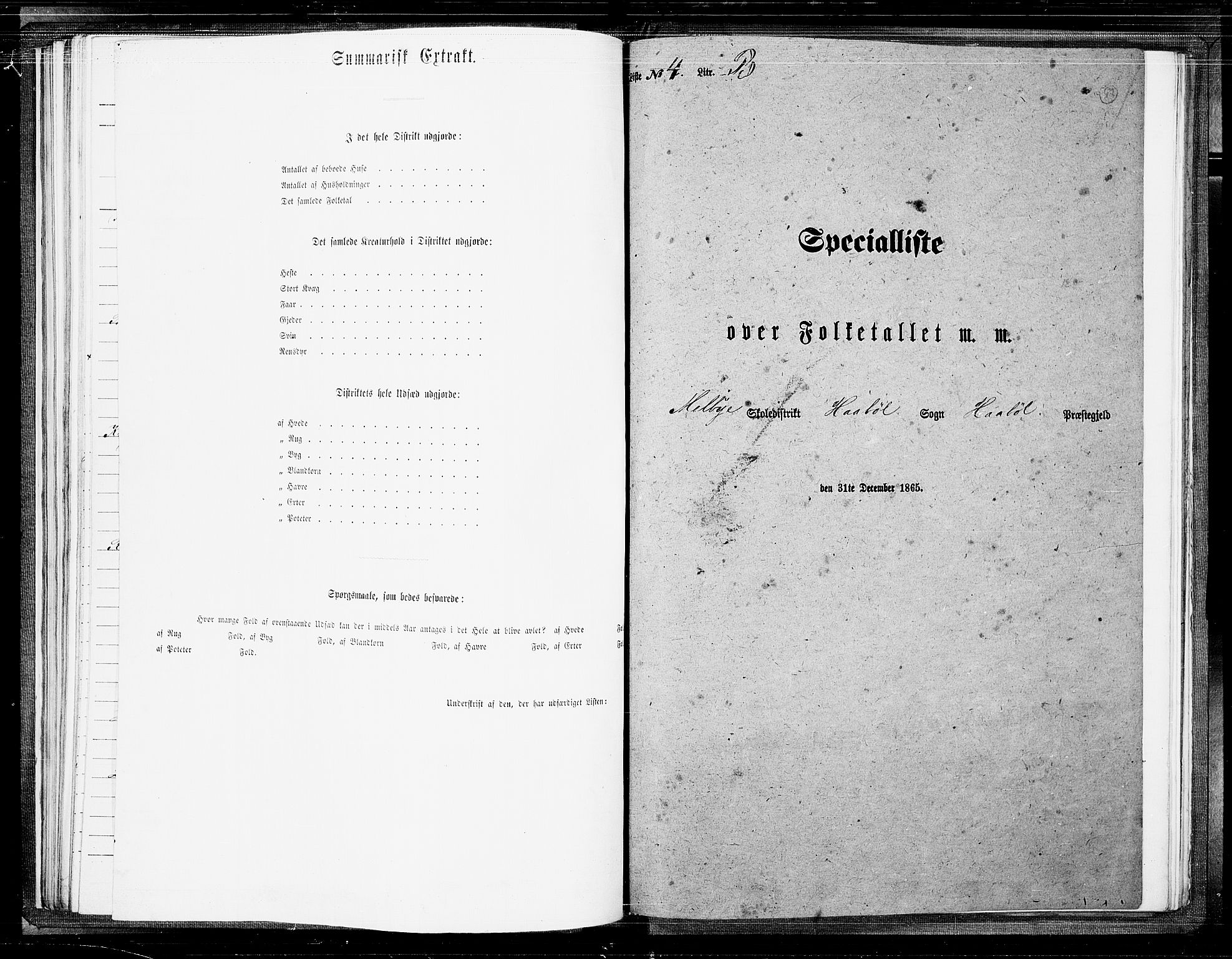 RA, 1865 census for Hobøl, 1865, p. 79