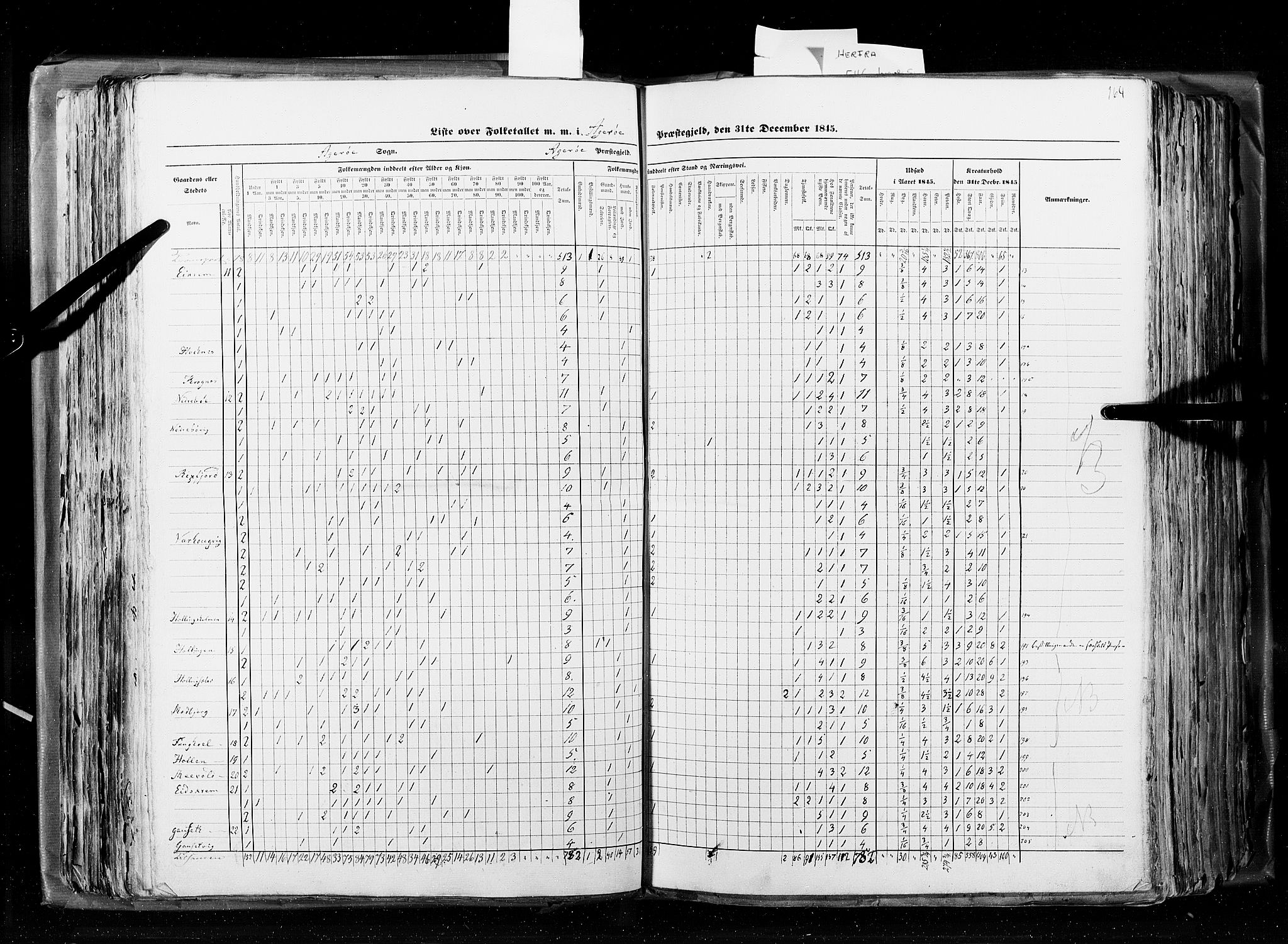 RA, Census 1845, vol. 8: Romsdal amt og Søndre Trondhjems amt, 1845, p. 164