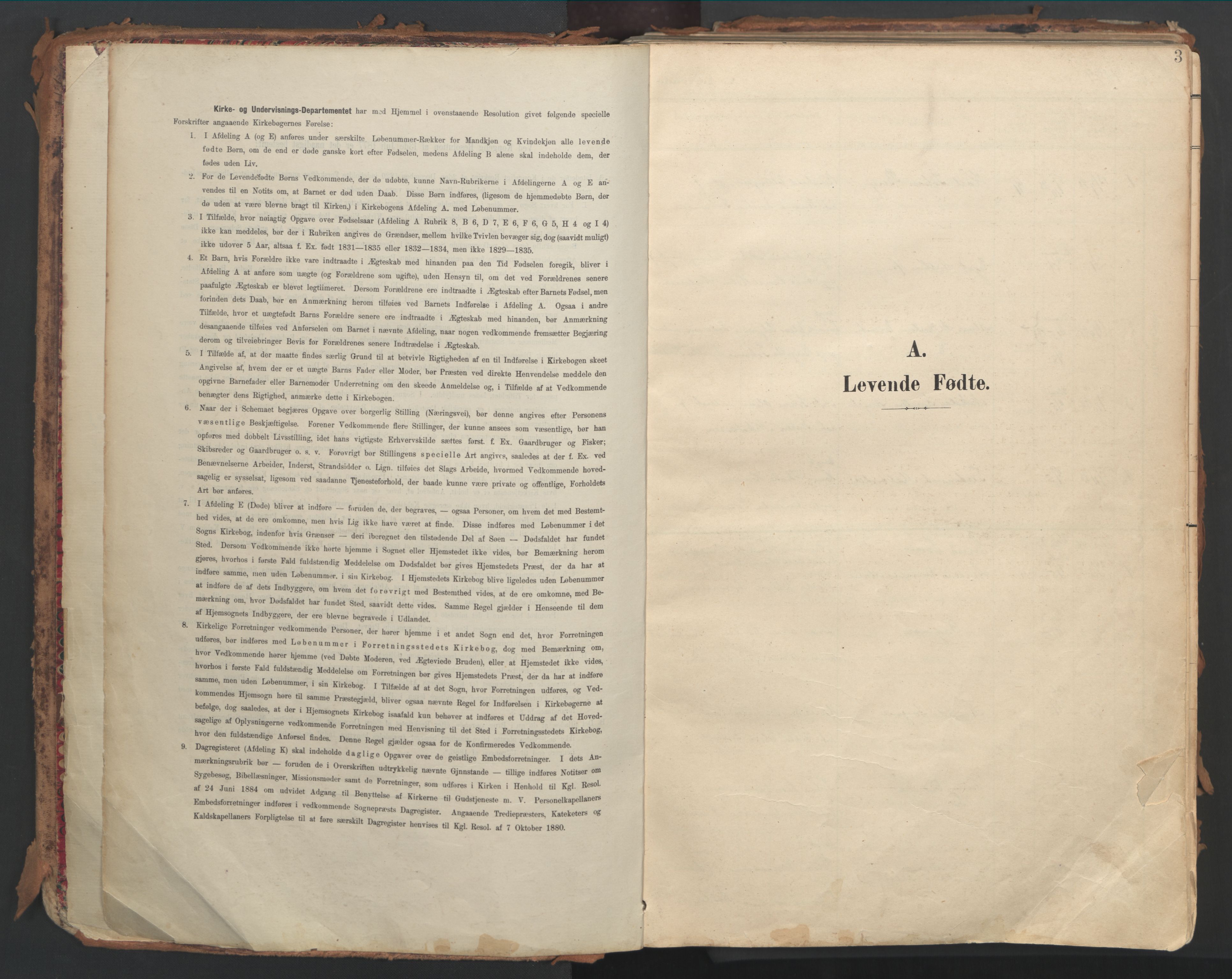 Ministerialprotokoller, klokkerbøker og fødselsregistre - Nordland, AV/SAT-A-1459/882/L1180: Parish register (official) no. 882A02, 1897-1913, p. 3