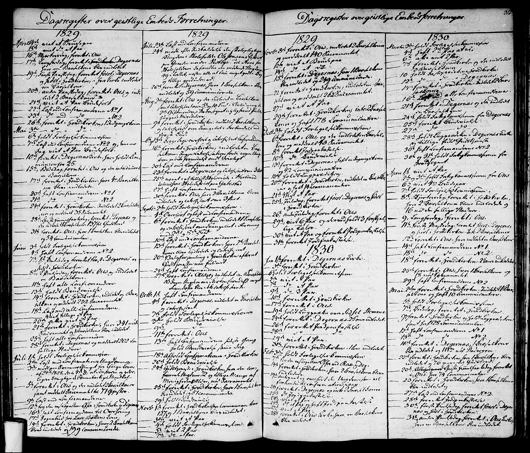 Rakkestad prestekontor Kirkebøker, SAO/A-2008/F/Fa/L0007: Parish register (official) no. I 7, 1825-1841, p. 312