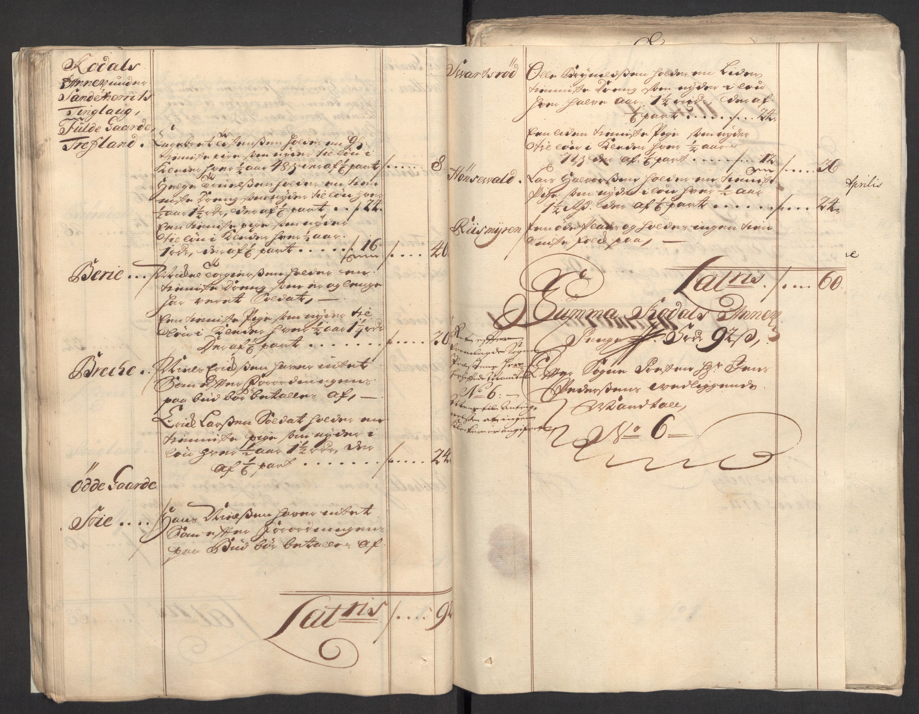 Rentekammeret inntil 1814, Reviderte regnskaper, Fogderegnskap, AV/RA-EA-4092/R33/L1982: Fogderegnskap Larvik grevskap, 1711, p. 49