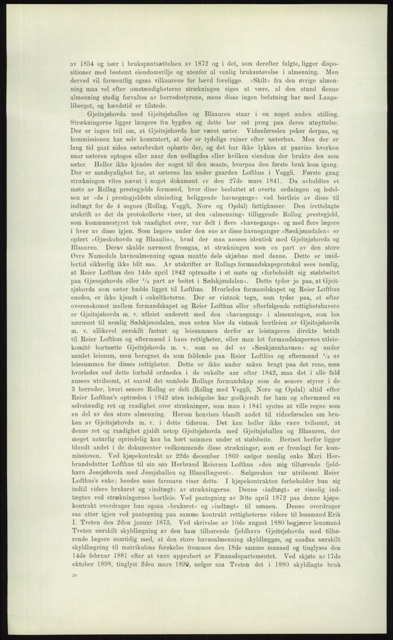 Høyfjellskommisjonen, AV/RA-S-1546/X/Xa/L0001: Nr. 1-33, 1909-1953, p. 903