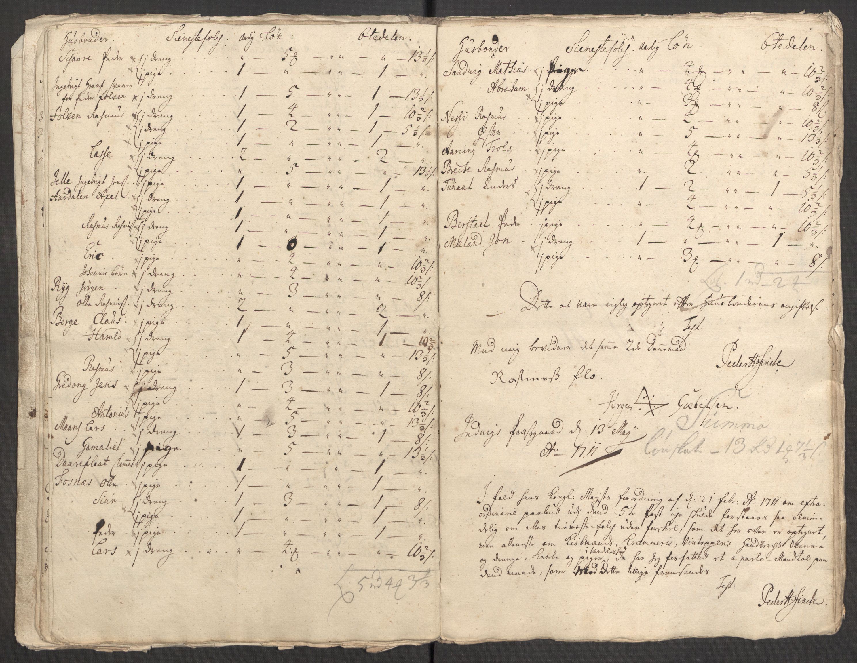 Rentekammeret inntil 1814, Reviderte regnskaper, Fogderegnskap, RA/EA-4092/R53/L3434: Fogderegnskap Sunn- og Nordfjord, 1711, p. 114