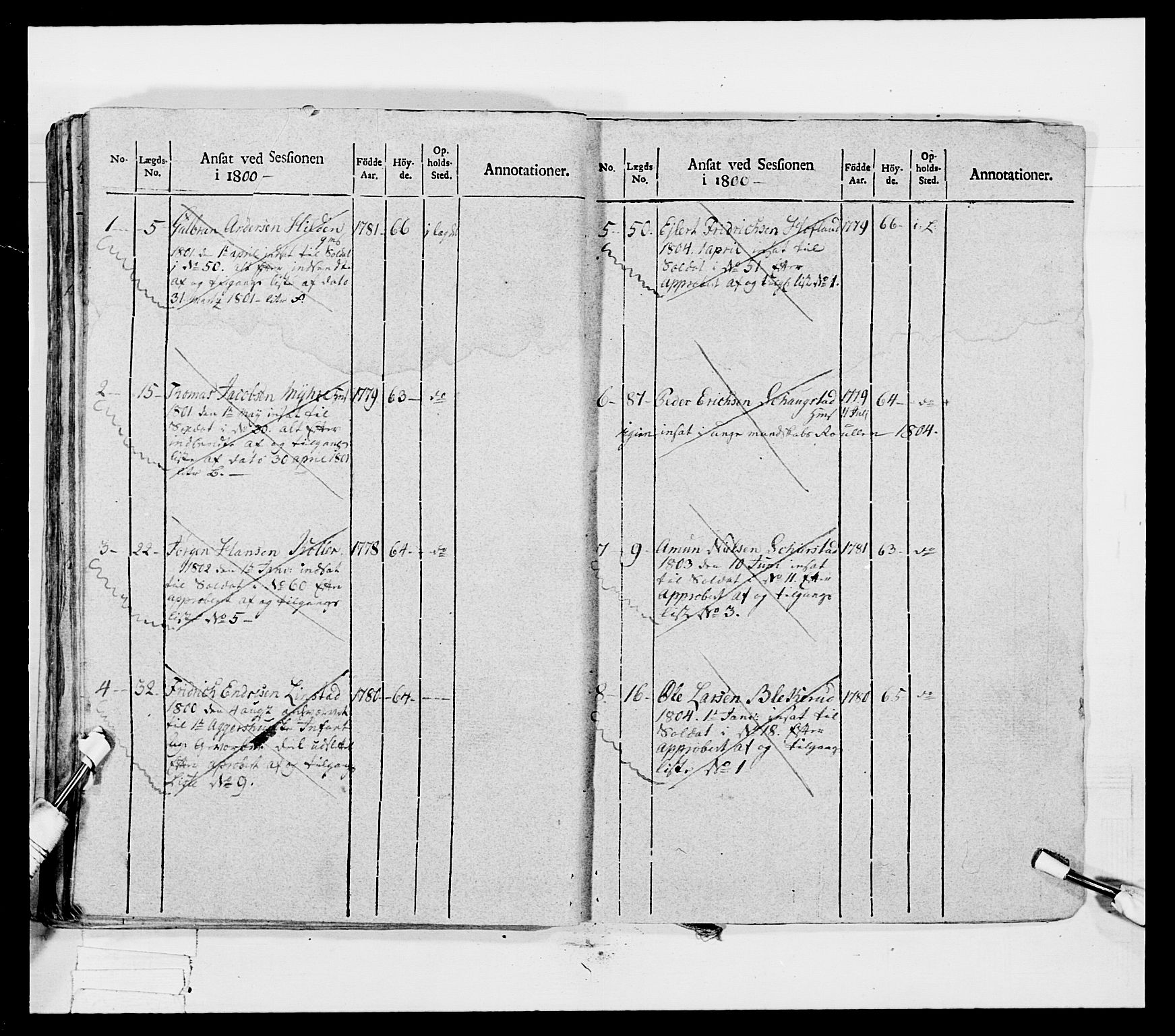 Generalitets- og kommissariatskollegiet, Det kongelige norske kommissariatskollegium, AV/RA-EA-5420/E/Eh/L0041: 1. Akershusiske nasjonale infanteriregiment, 1804-1808, p. 242