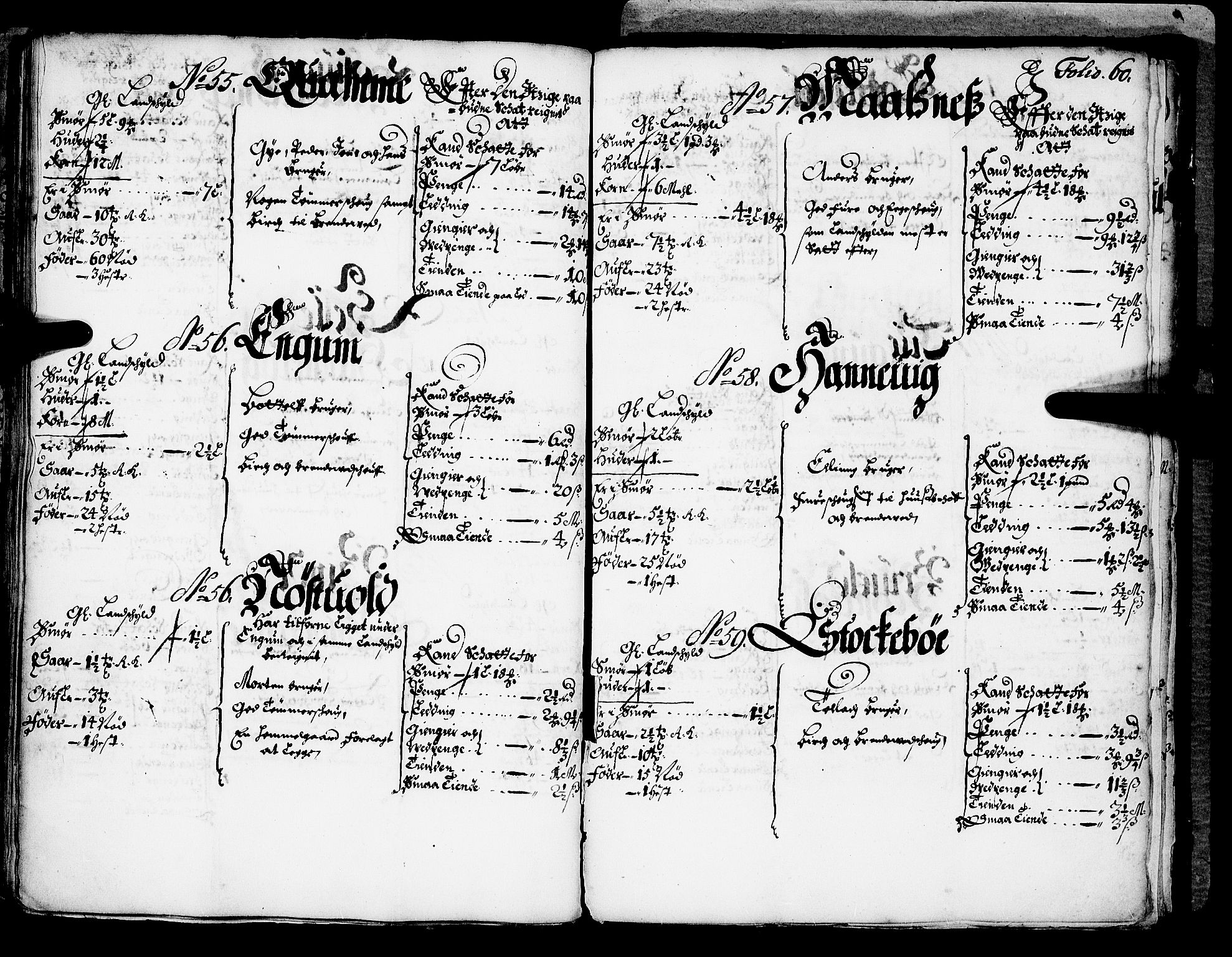 Rentekammeret inntil 1814, Realistisk ordnet avdeling, AV/RA-EA-4070/N/Nb/Nba/L0042: Ytre Sogn fogderi, 1667, p. 59b-60a