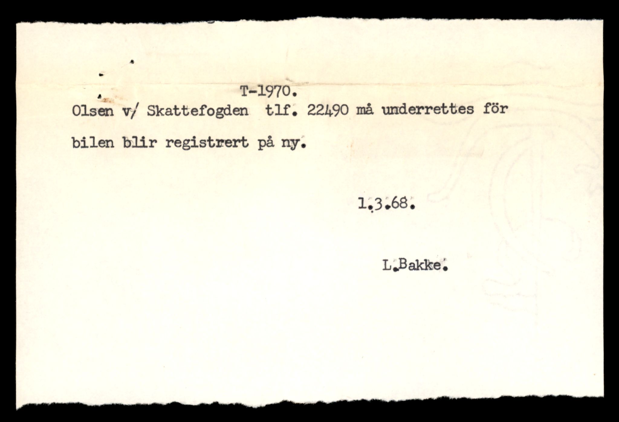 Møre og Romsdal vegkontor - Ålesund trafikkstasjon, AV/SAT-A-4099/F/Fe/L0016: Registreringskort for kjøretøy T 1851 - T 1984, 1927-1998, p. 2521