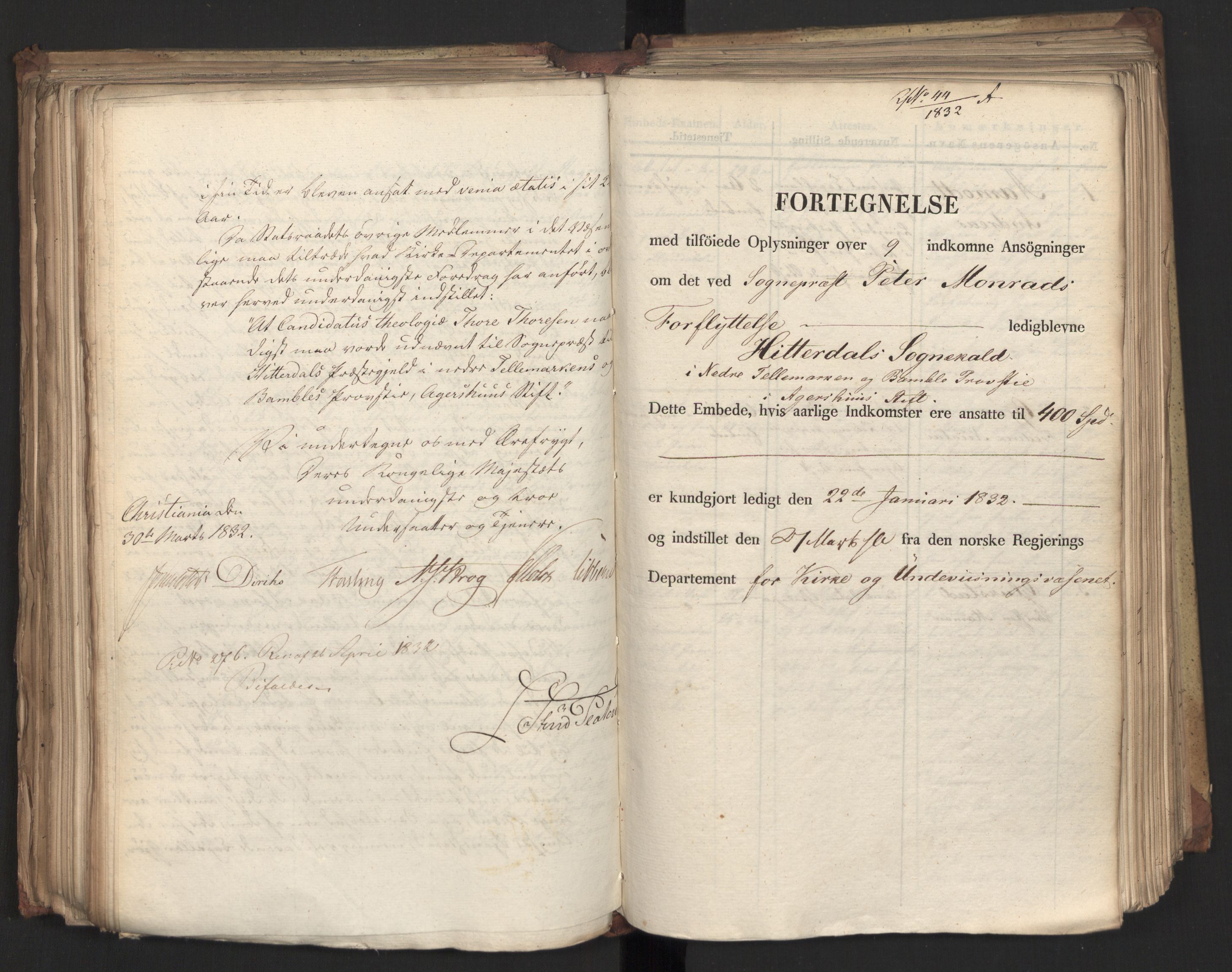 Statsrådsavdelingen i Stockholm, AV/RA-S-1003/D/Da/L0077: Regjeringsinnstillinger nr. 2100-2259, 1832, p. 247