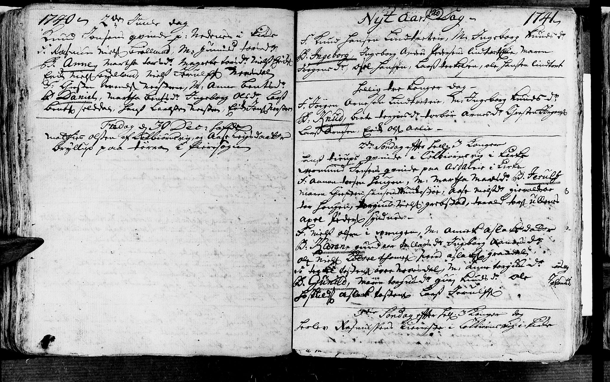 Øyestad sokneprestkontor, AV/SAK-1111-0049/F/Fa/L0004: Parish register (official) no. A 4, 1730-1750, p. 120