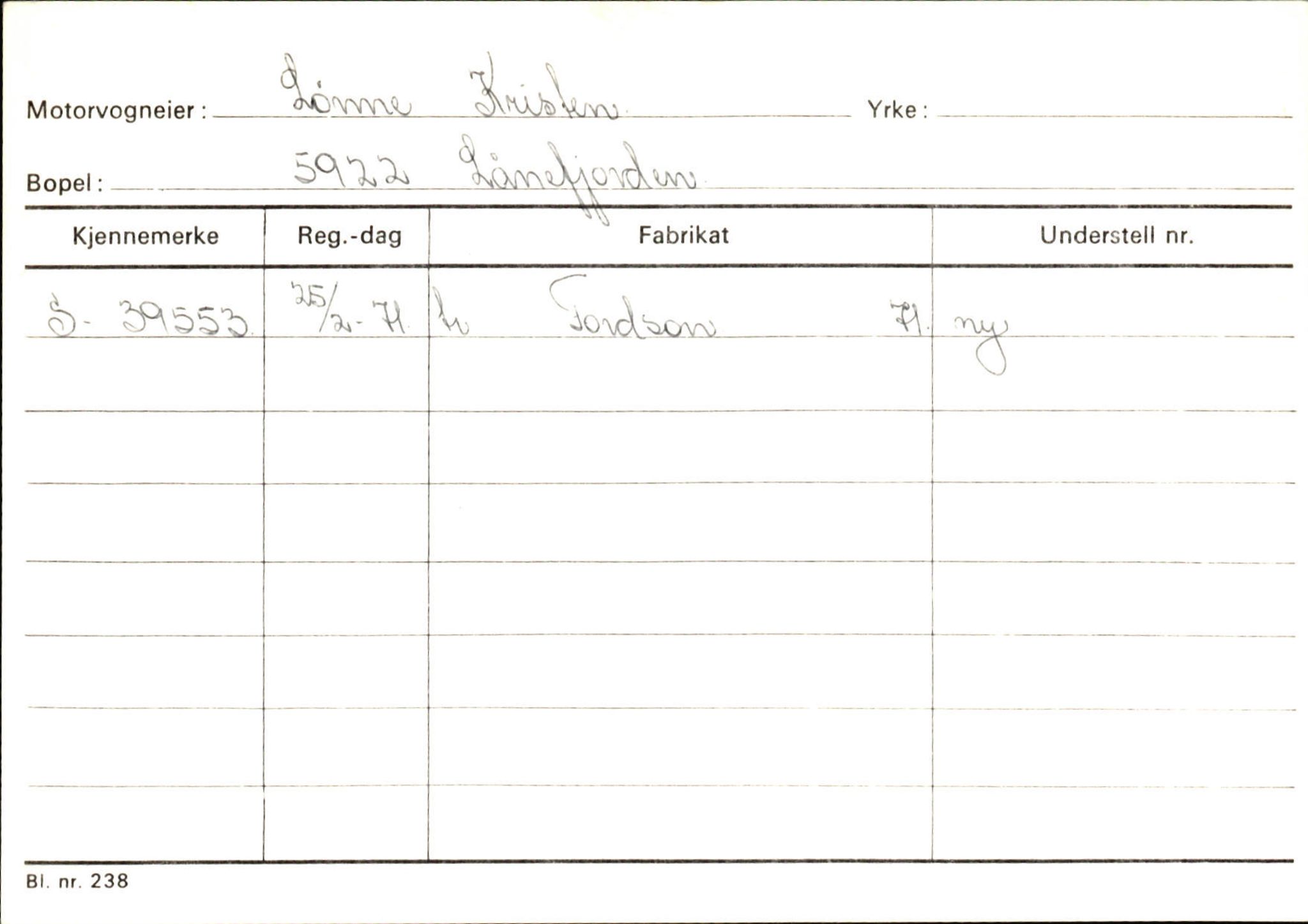 Statens vegvesen, Sogn og Fjordane vegkontor, AV/SAB-A-5301/4/F/L0132: Eigarregister Askvoll A-Å. Balestrand A-Å, 1945-1975, p. 2015