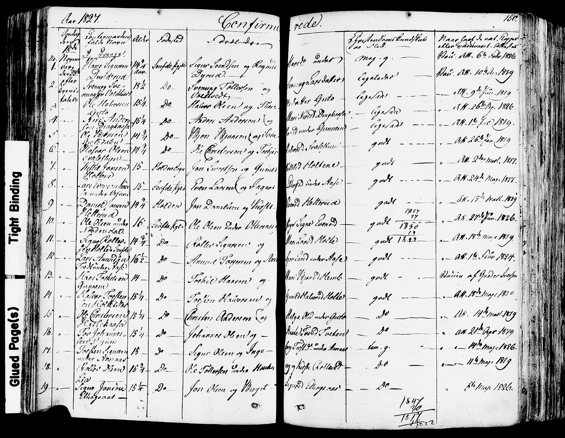 Sauherad kirkebøker, SAKO/A-298/F/Fa/L0006: Parish register (official) no. I 6, 1827-1850, p. 150