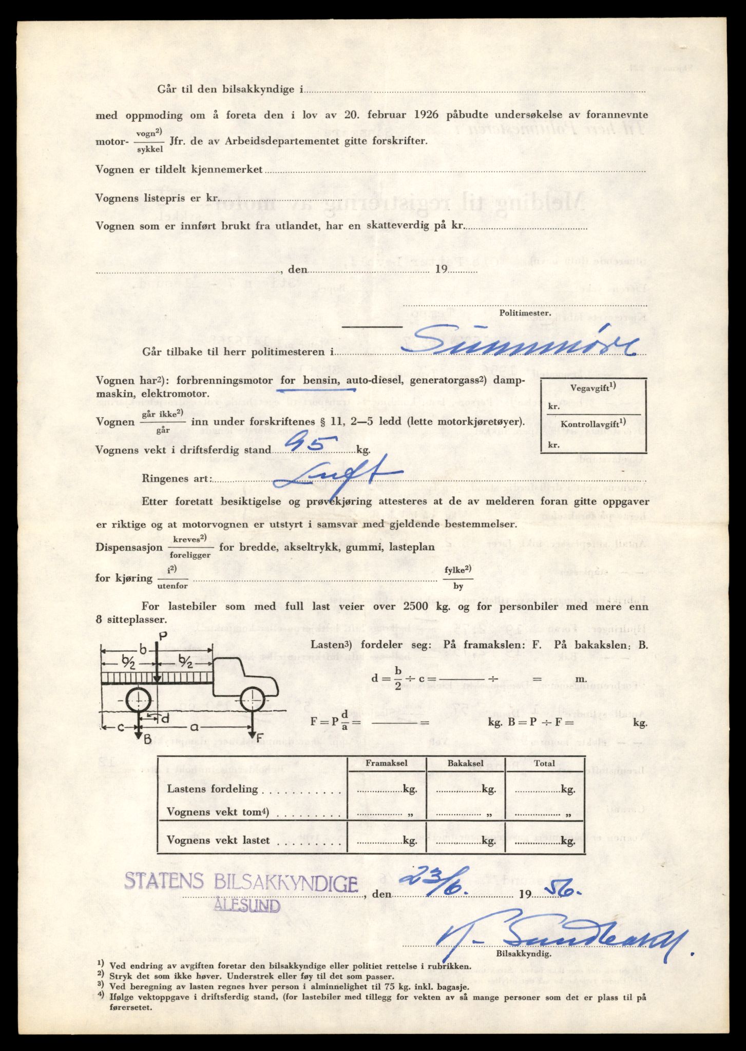 Møre og Romsdal vegkontor - Ålesund trafikkstasjon, AV/SAT-A-4099/F/Fe/L0039: Registreringskort for kjøretøy T 13361 - T 13530, 1927-1998, p. 2669