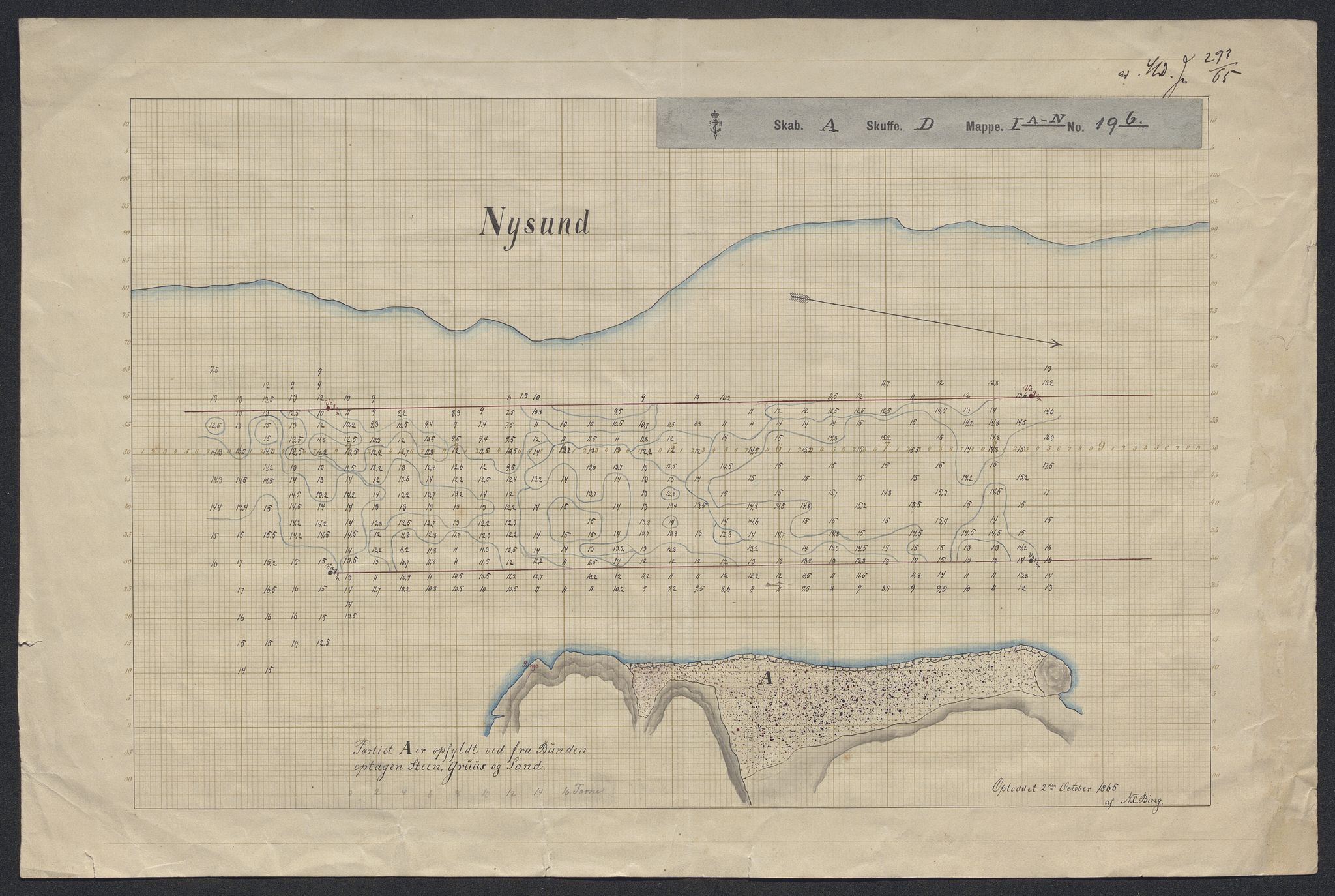 Havnedirektoratet, RA/S-1604/2/T/Tf/Tf04, 1847-1922, p. 1