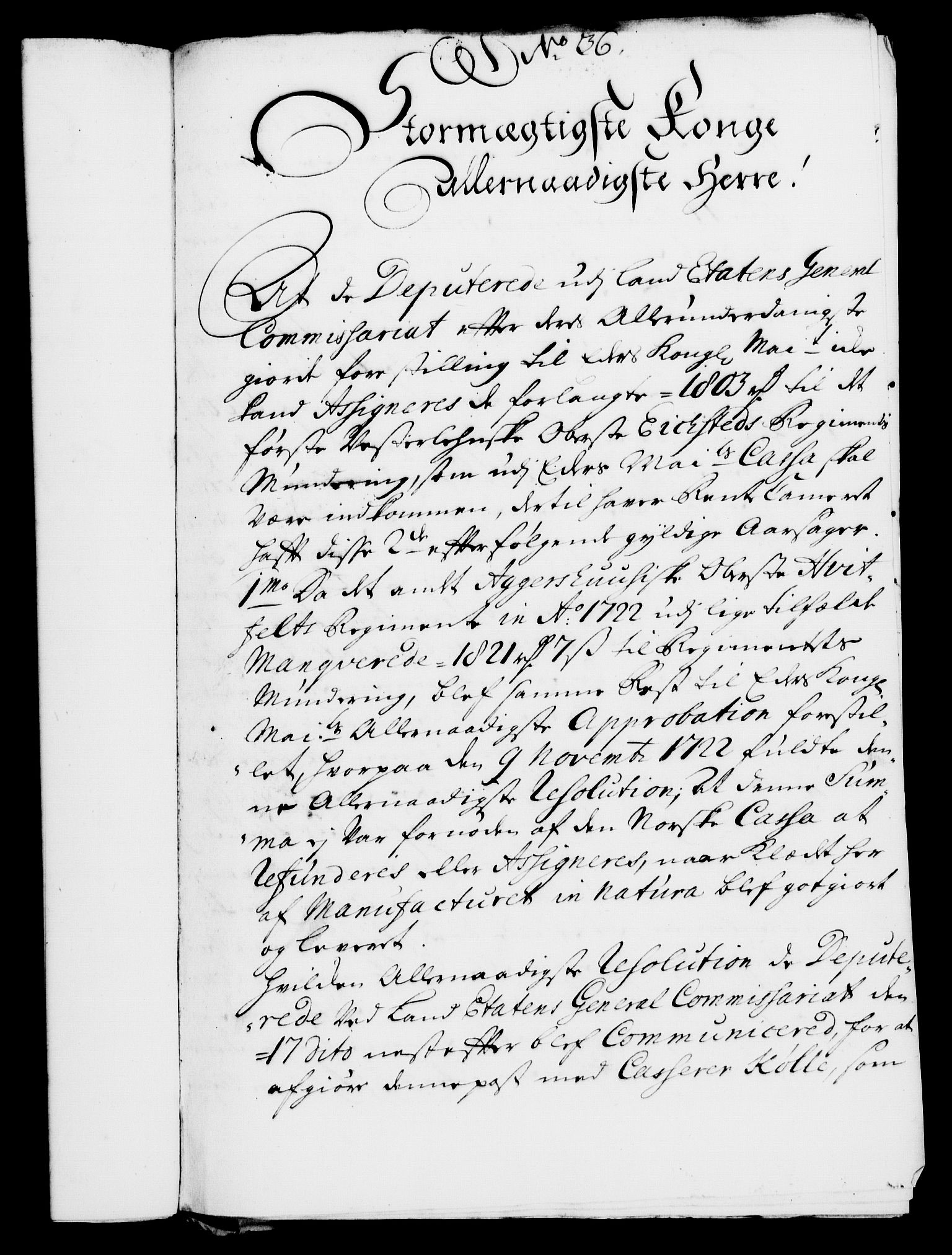 Rentekammeret, Kammerkanselliet, AV/RA-EA-3111/G/Gf/Gfa/L0007: Norsk relasjons- og resolusjonsprotokoll (merket RK 52.7), 1724, p. 249