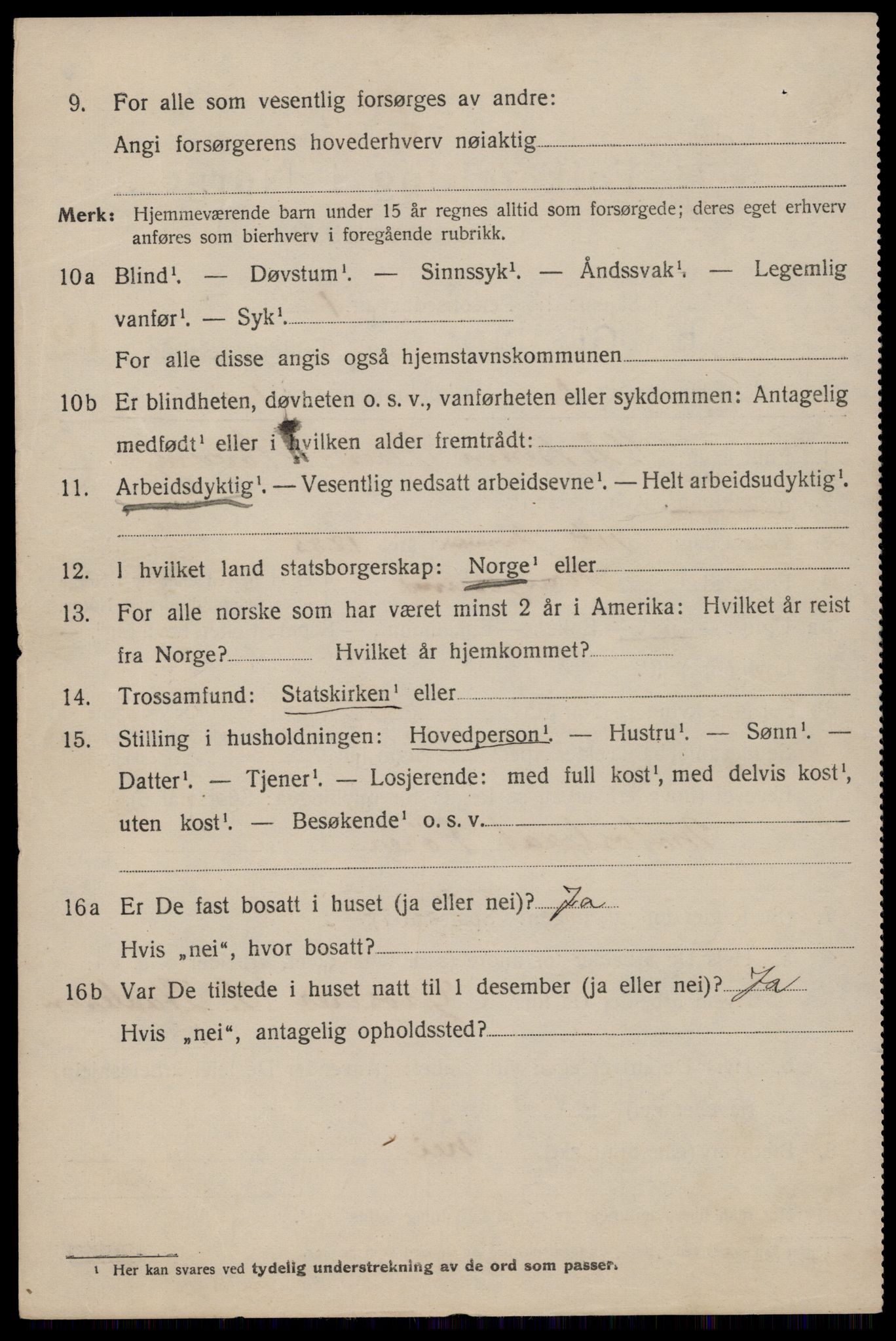 SAST, 1920 census for Haugesund, 1920, p. 37980