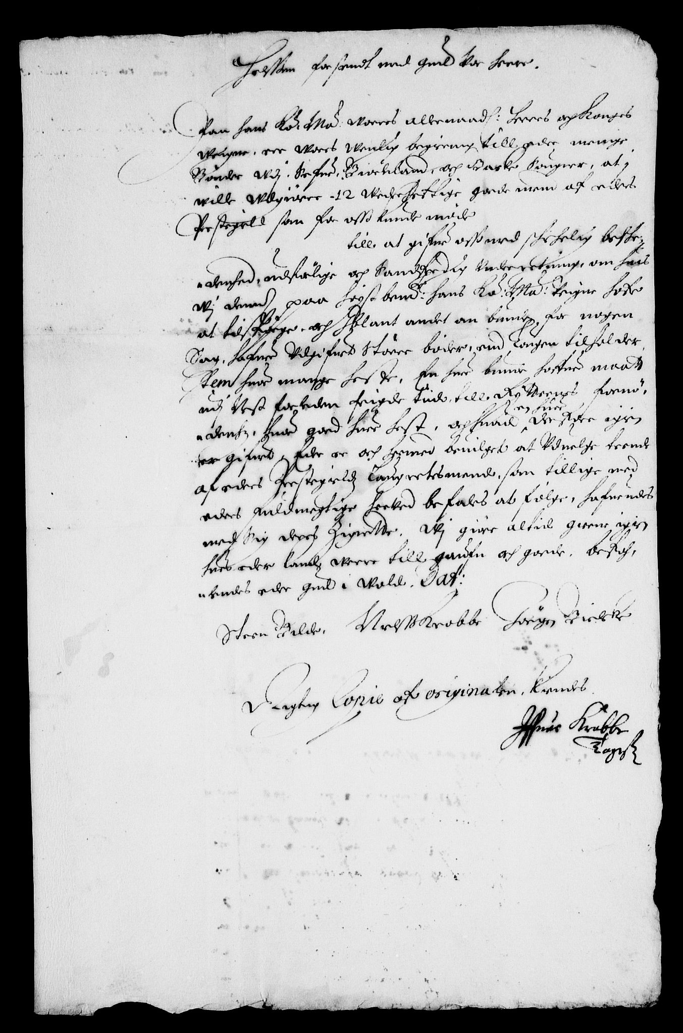 Danske Kanselli, Skapsaker, AV/RA-EA-4061/F/L0009: Skap 8, pakke 150B, litra A-AA, 1644-1651, p. 34