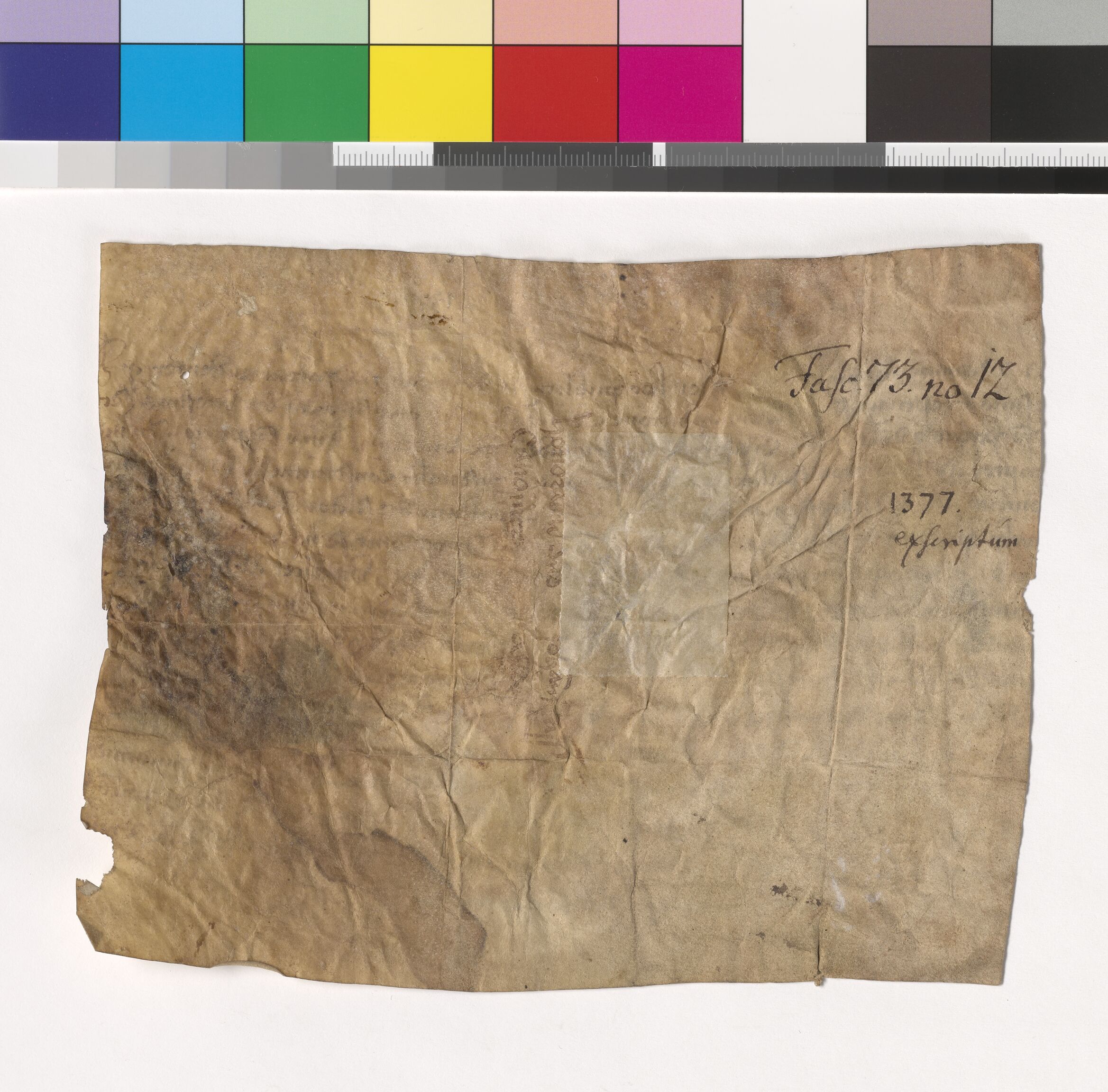 Riksarkivets diplomsamling, AV/RA-EA-5965/F05/L0179: NRA AM fasc. 73 nr. 9-28, 1376-1378, p. 6