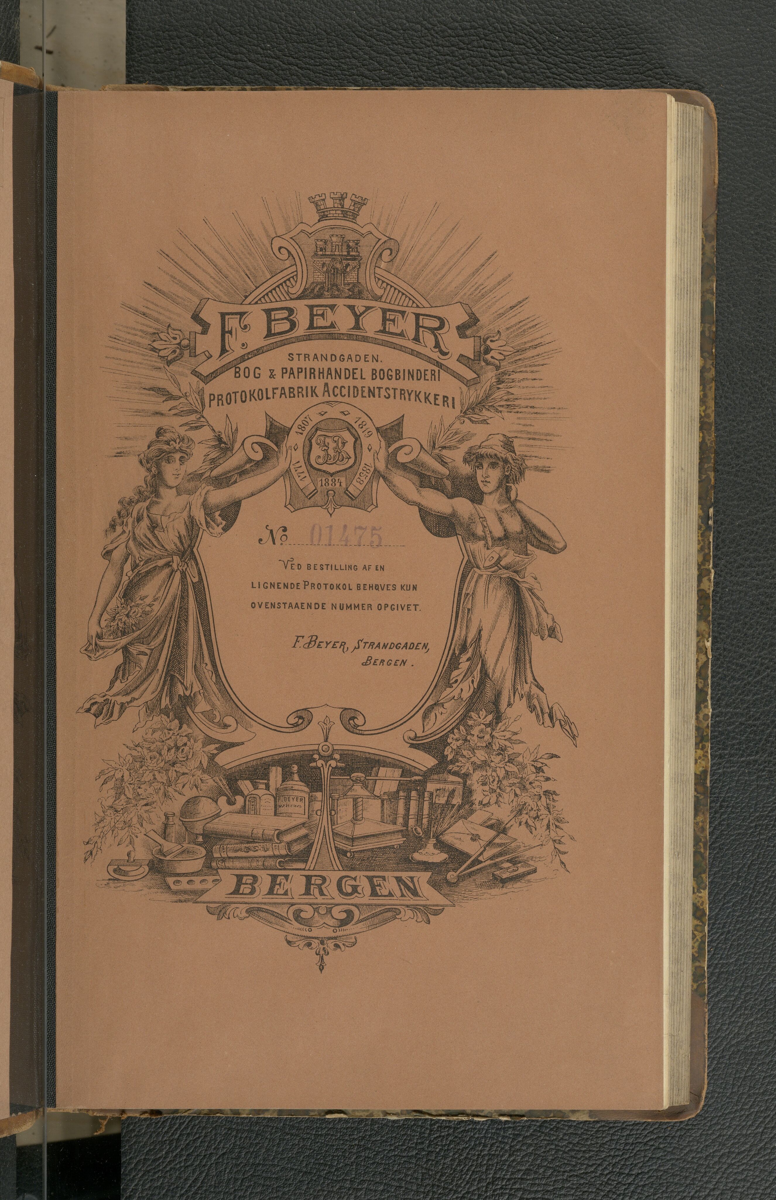 Bergen Sjømannsskole, BBA/A-2352/J/Je/L0001: Elevjournal, 1907-1915