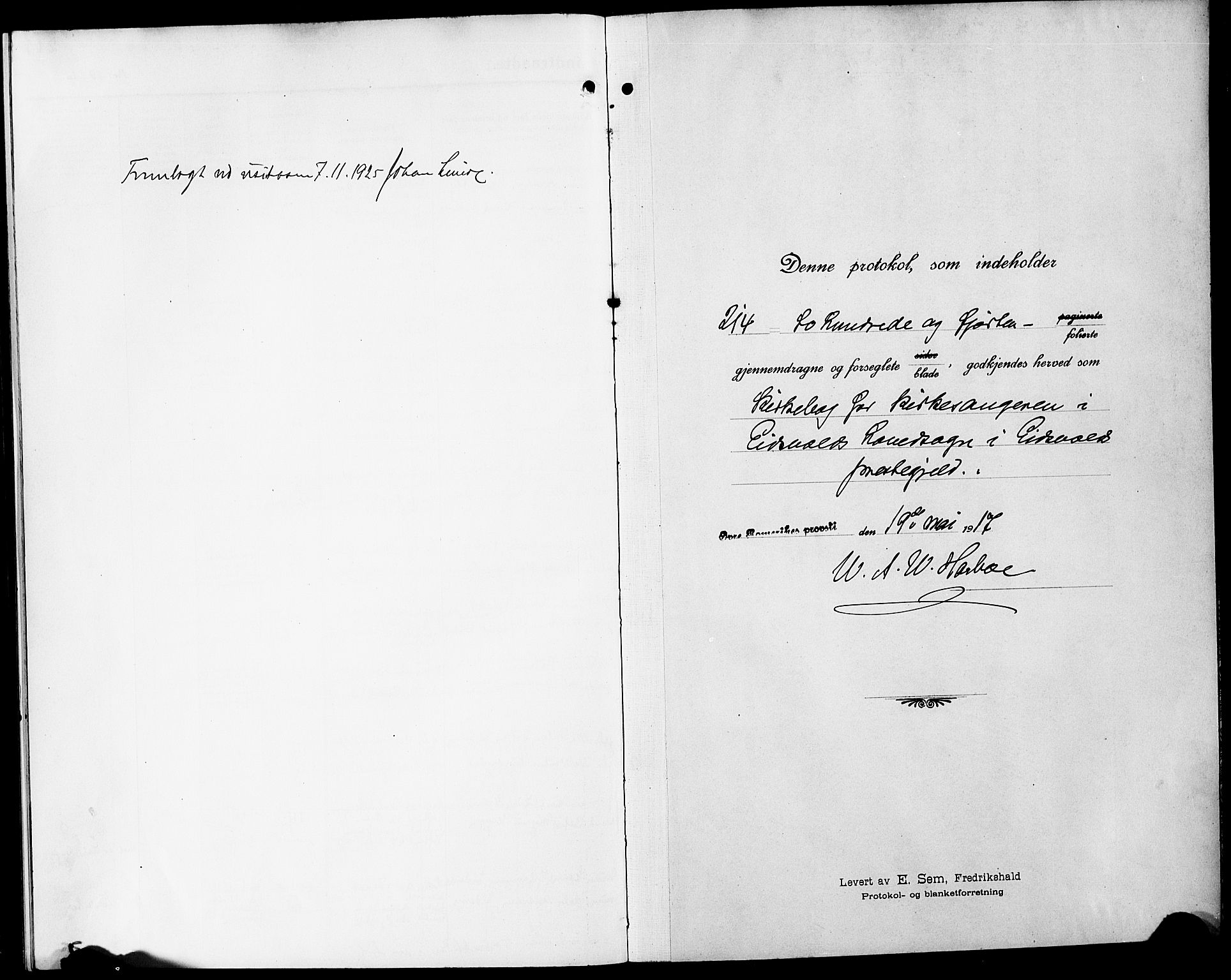 Eidsvoll prestekontor Kirkebøker, SAO/A-10888/G/Ga/L0010: Parish register (copy) no. I 10, 1919-1929