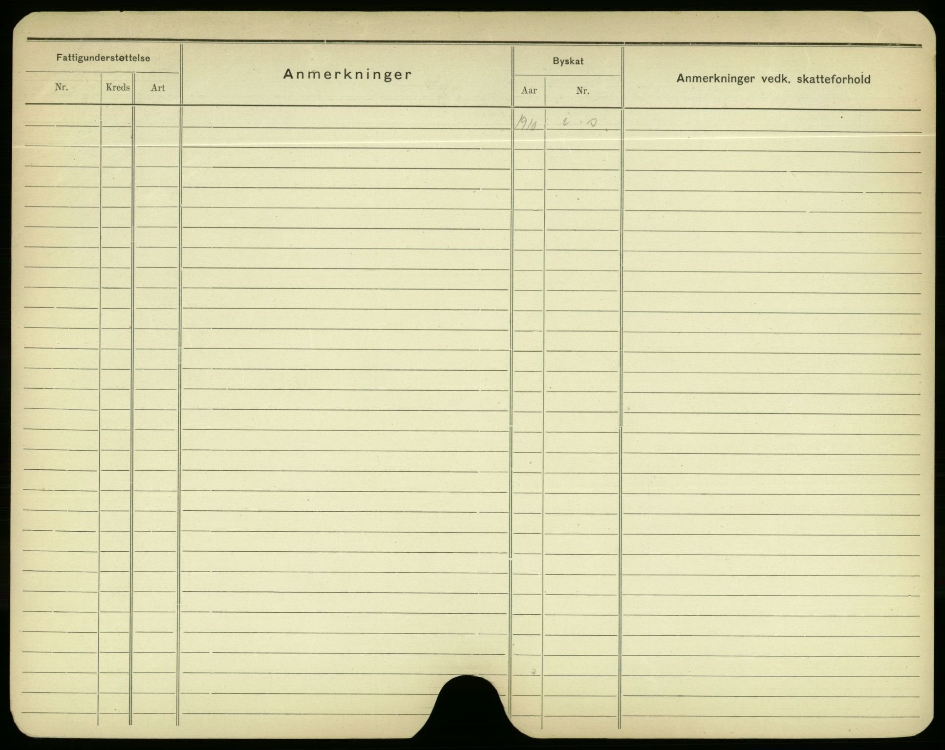 Oslo folkeregister, Registerkort, AV/SAO-A-11715/F/Fa/Fac/L0003: Menn, 1906-1914, p. 851b