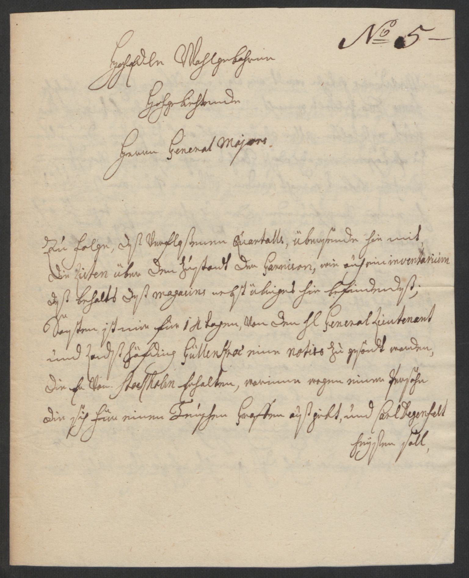 Kommanderende general (KG I) med Det norske krigsdirektorium, AV/RA-EA-5419/D/L0153: Fredriksten festning: Brev, inventarfortegnelser og regnskapsekstrakter, 1724-1729, p. 679