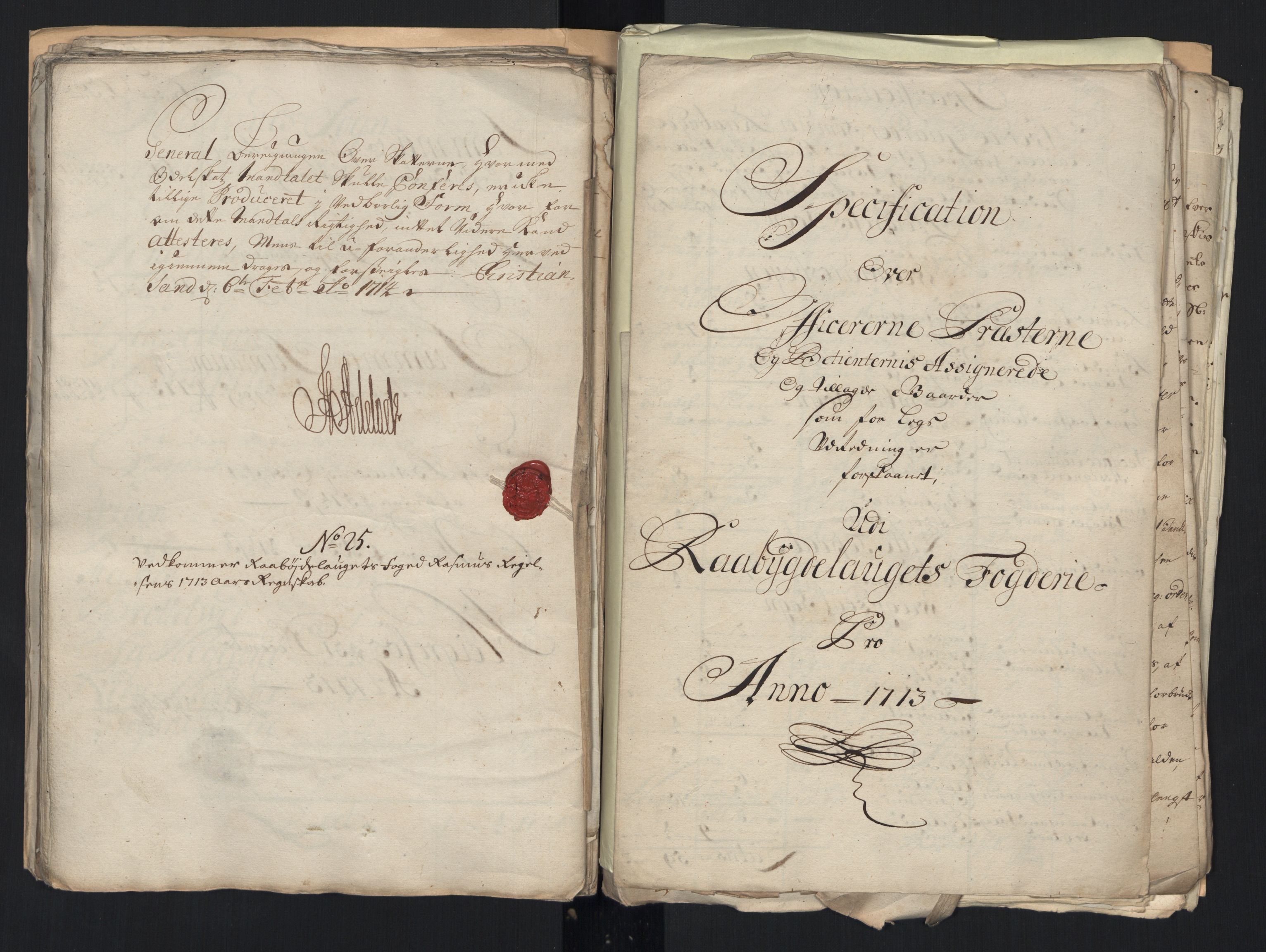 Rentekammeret inntil 1814, Reviderte regnskaper, Fogderegnskap, AV/RA-EA-4092/R40/L2450: Fogderegnskap Råbyggelag, 1712-1713, p. 415