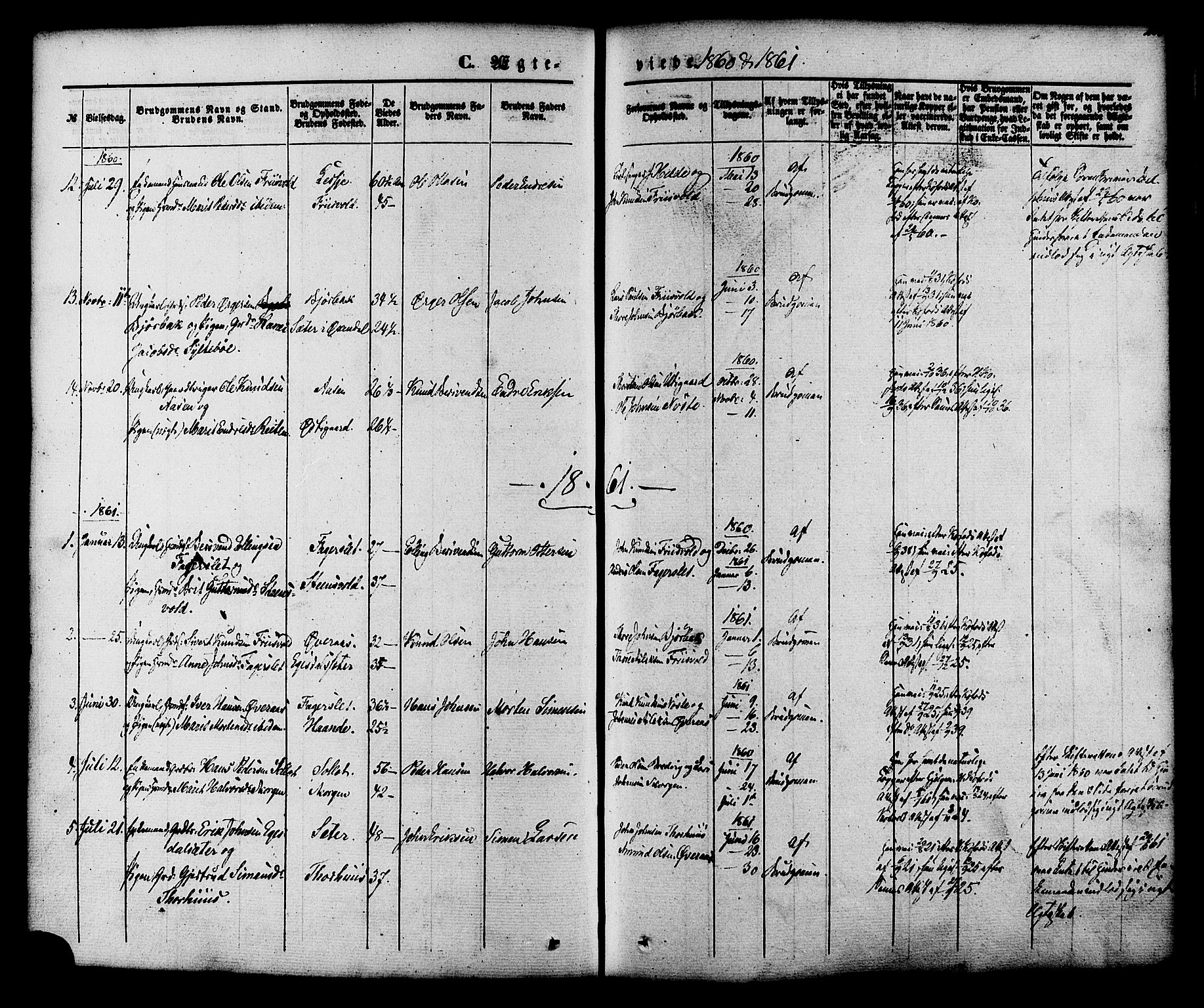 Ministerialprotokoller, klokkerbøker og fødselsregistre - Møre og Romsdal, AV/SAT-A-1454/552/L0637: Parish register (official) no. 552A01, 1845-1879, p. 208