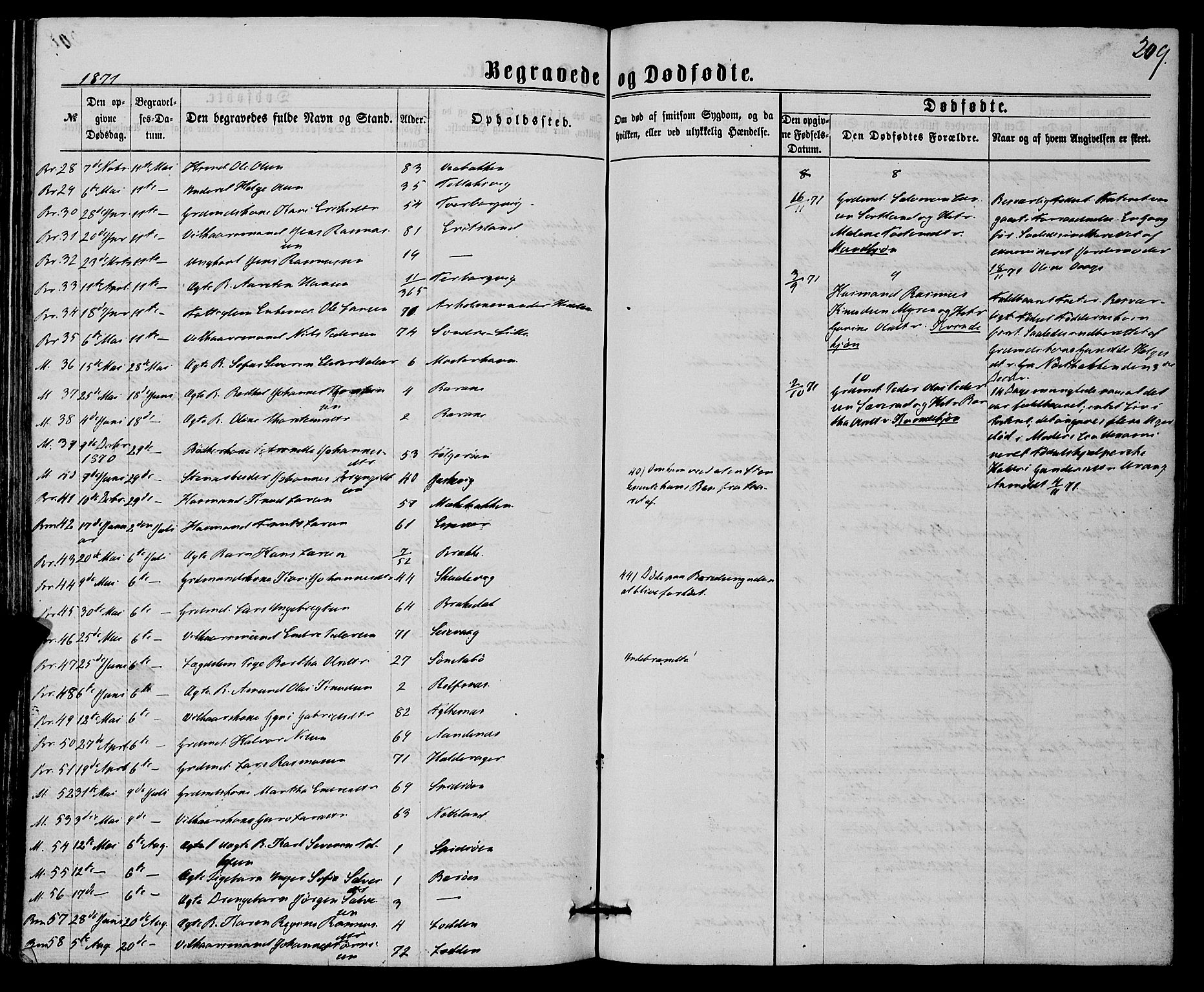 Finnås sokneprestembete, SAB/A-99925/H/Ha/Haa/Haaa/L0008: Parish register (official) no. A 8, 1863-1872, p. 209
