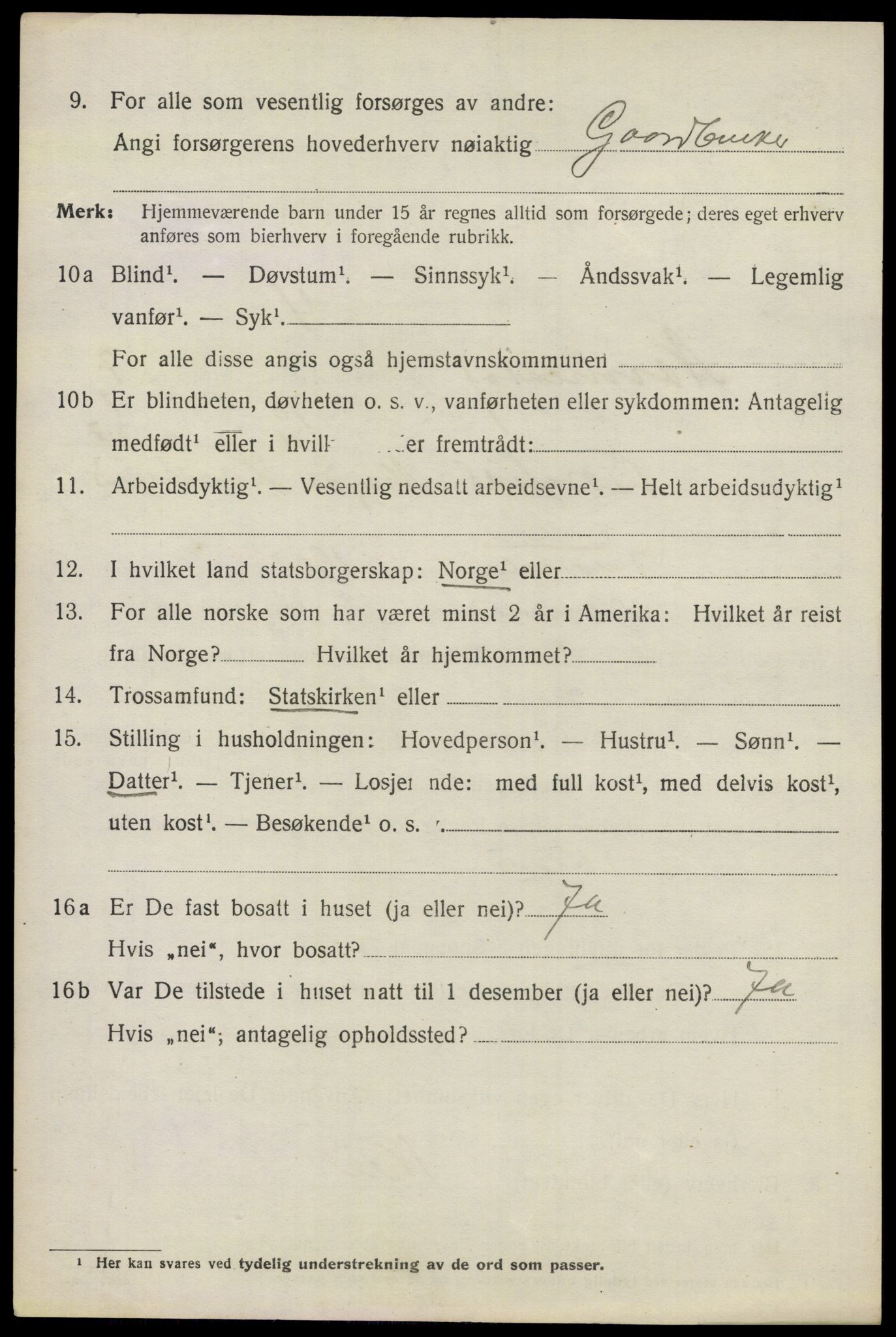 SAO, 1920 census for Nannestad, 1920, p. 8591