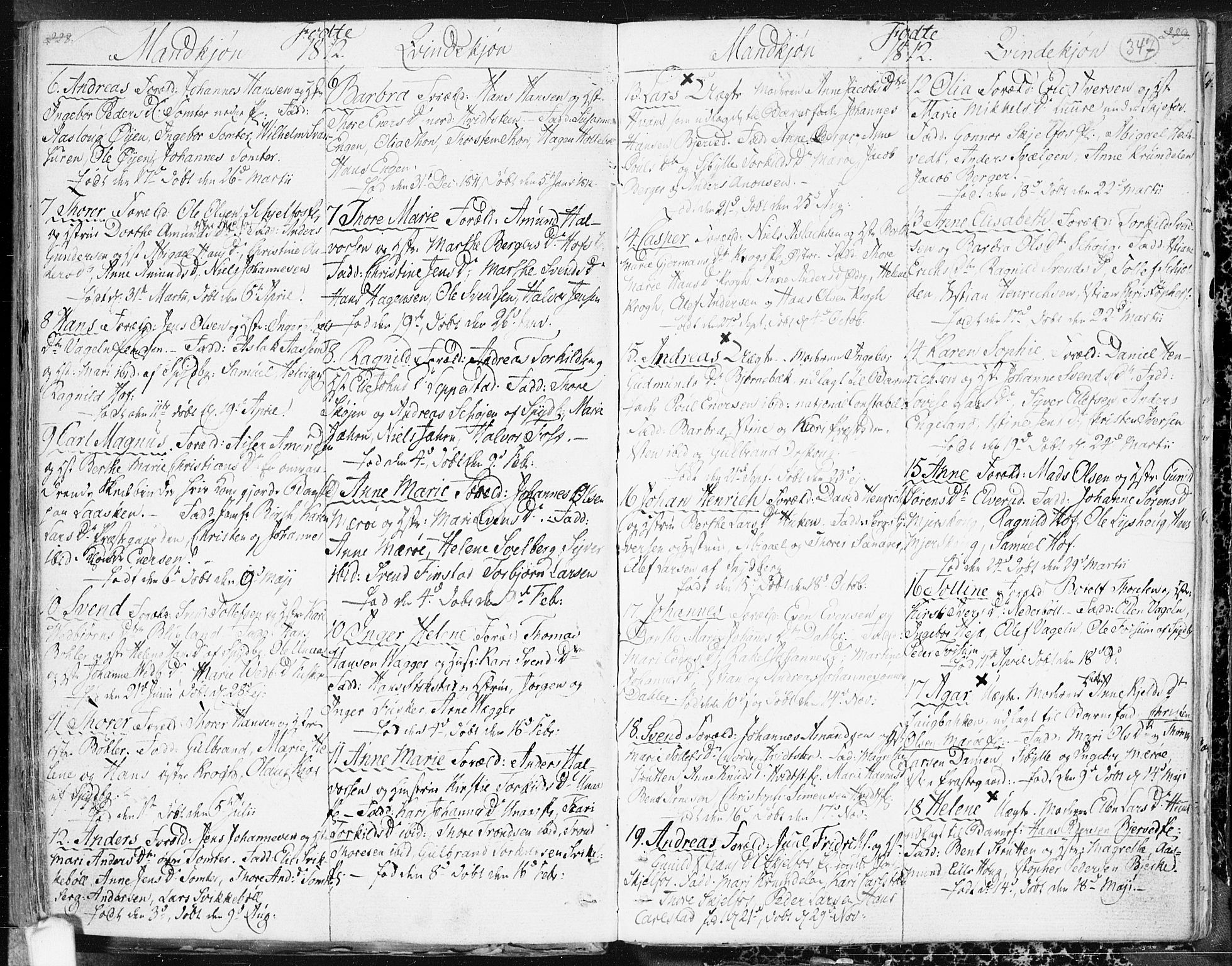 Hobøl prestekontor Kirkebøker, AV/SAO-A-2002/F/Fa/L0001: Parish register (official) no. I 1, 1733-1814, p. 347