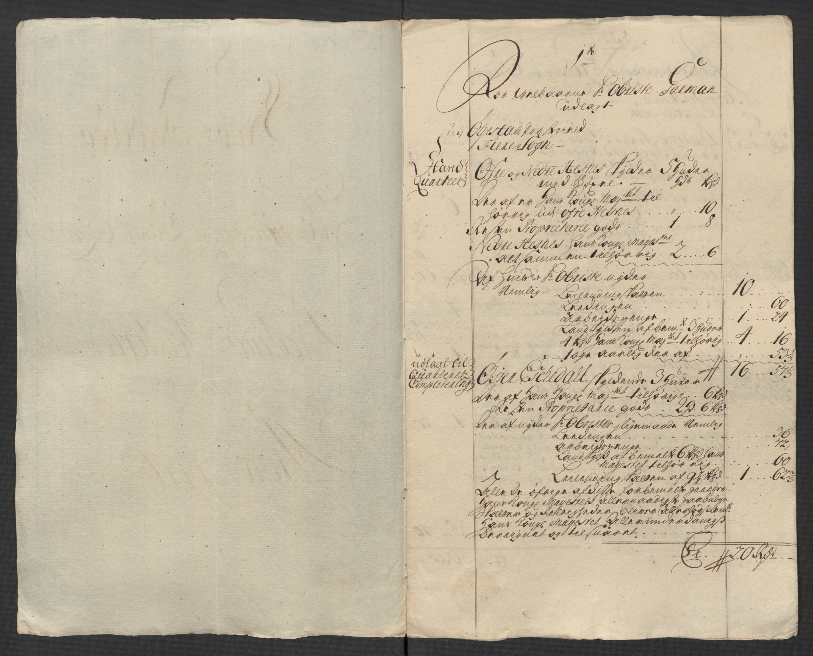Rentekammeret inntil 1814, Reviderte regnskaper, Fogderegnskap, RA/EA-4092/R39/L2325: Fogderegnskap Nedenes, 1716, p. 270