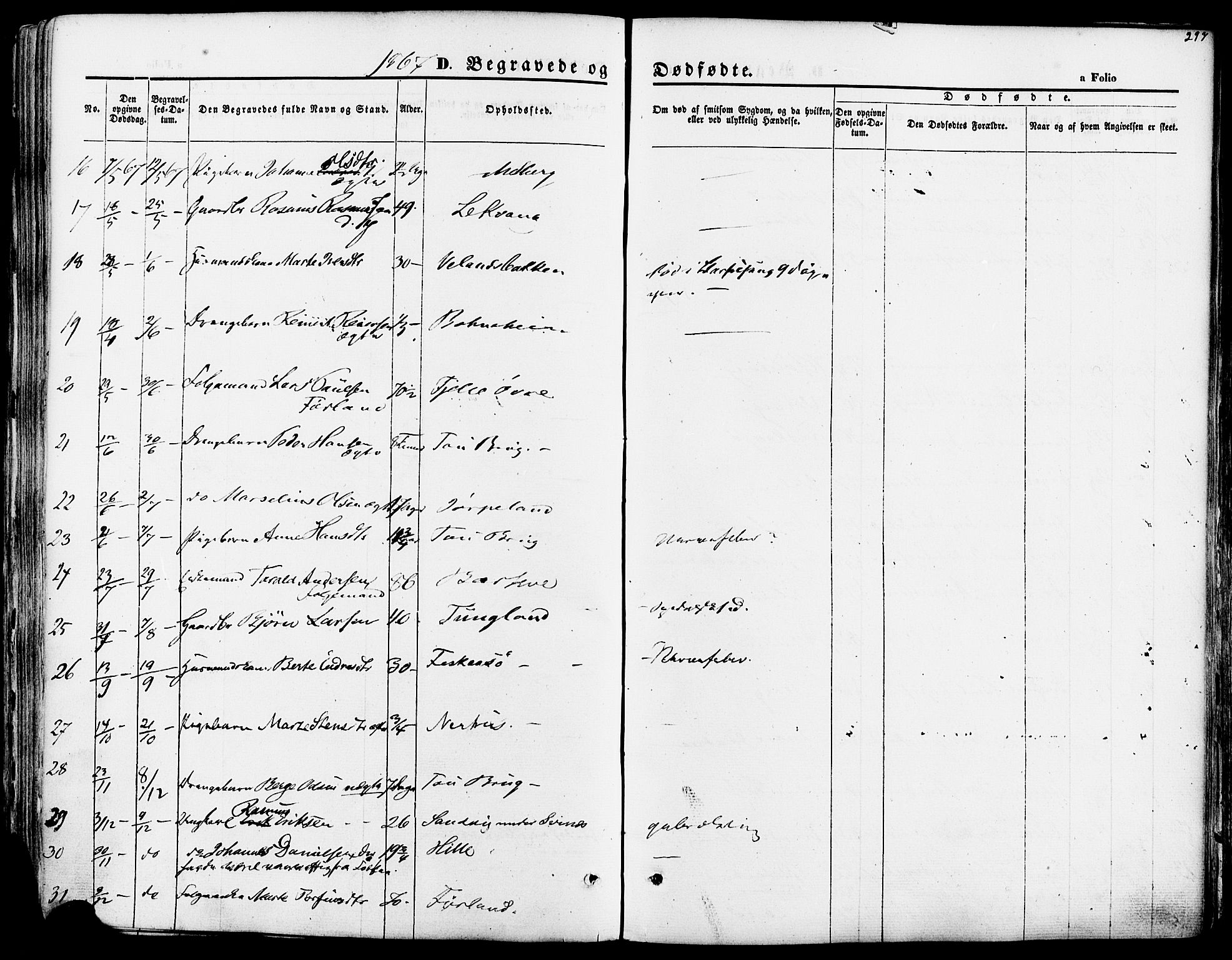 Strand sokneprestkontor, AV/SAST-A-101828/H/Ha/Haa/L0007: Parish register (official) no. A 7, 1855-1881, p. 297