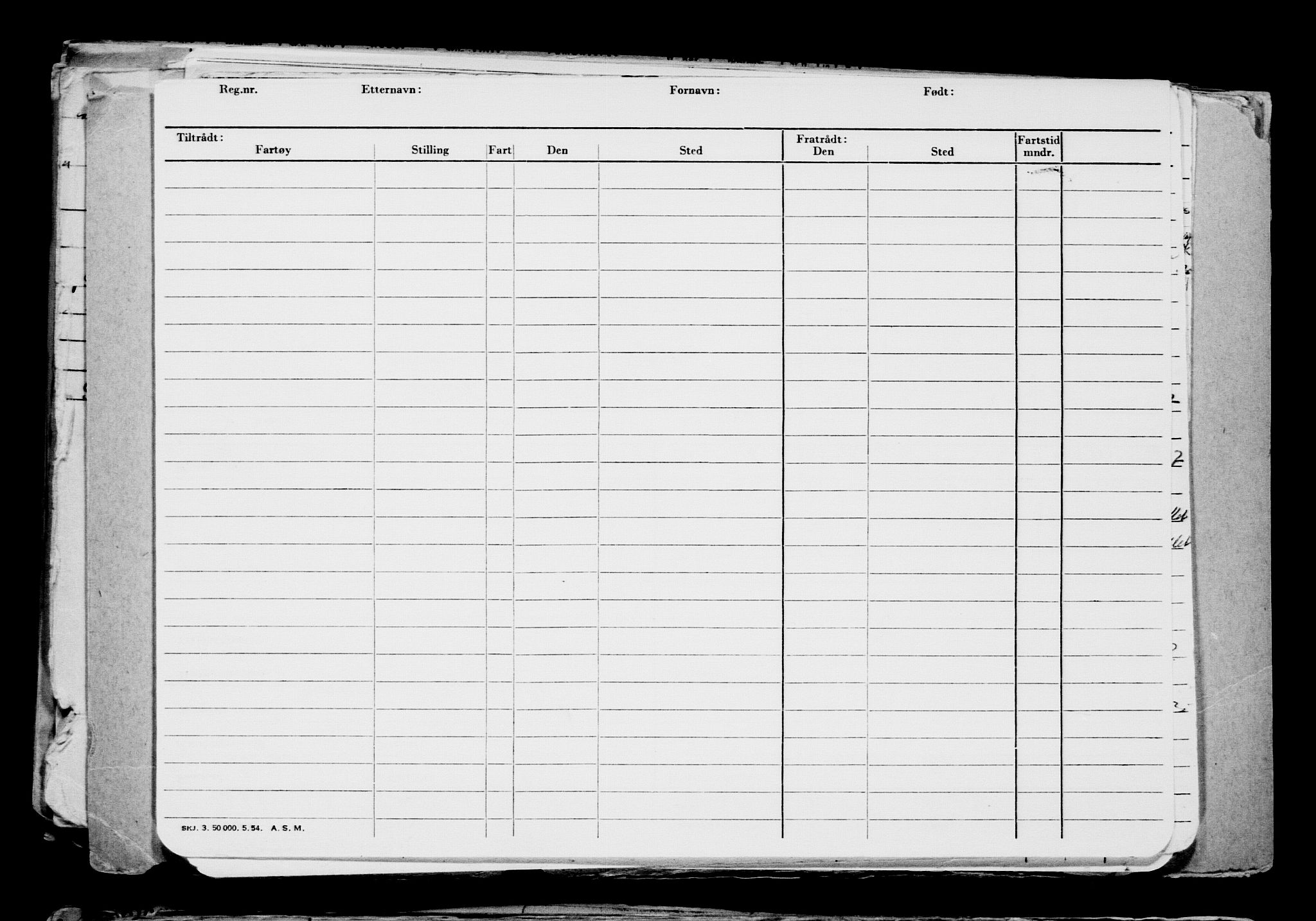 Direktoratet for sjømenn, AV/RA-S-3545/G/Gb/L0204: Hovedkort, 1922, p. 555