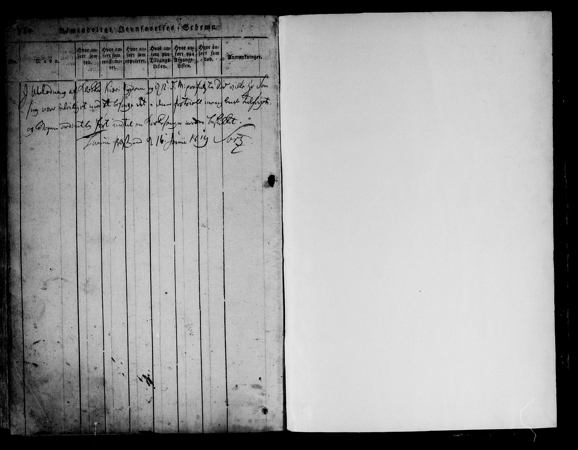 Brunlanes kirkebøker, AV/SAKO-A-342/G/Ga/L0001: Parish register (copy) no. I 1, 1814-1834, p. 764