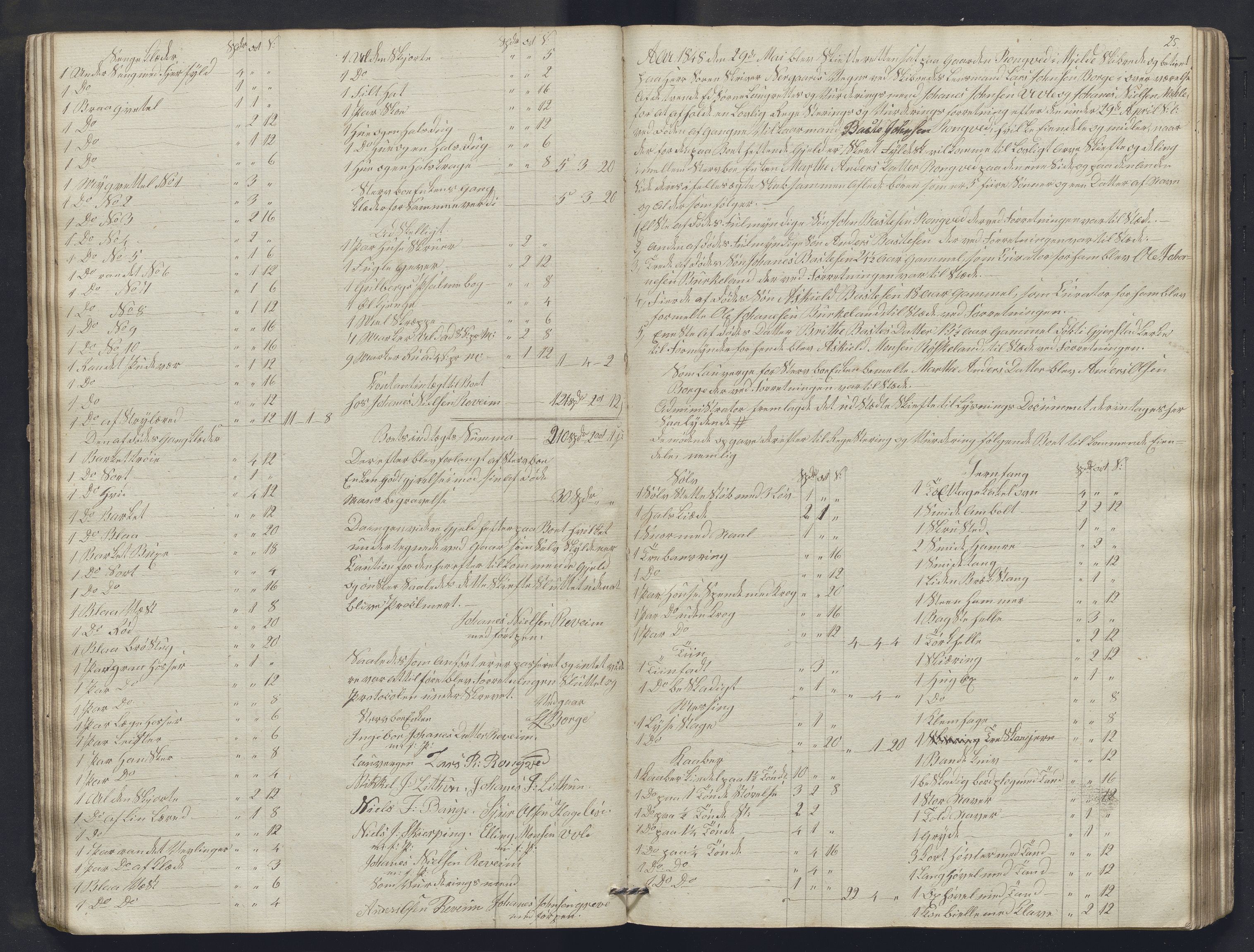 Nordhordland sorenskrivar, AV/SAB-A-2901/1/H/Hb/L0022: Registreringsprotokollar, 1846-1851, p. 25