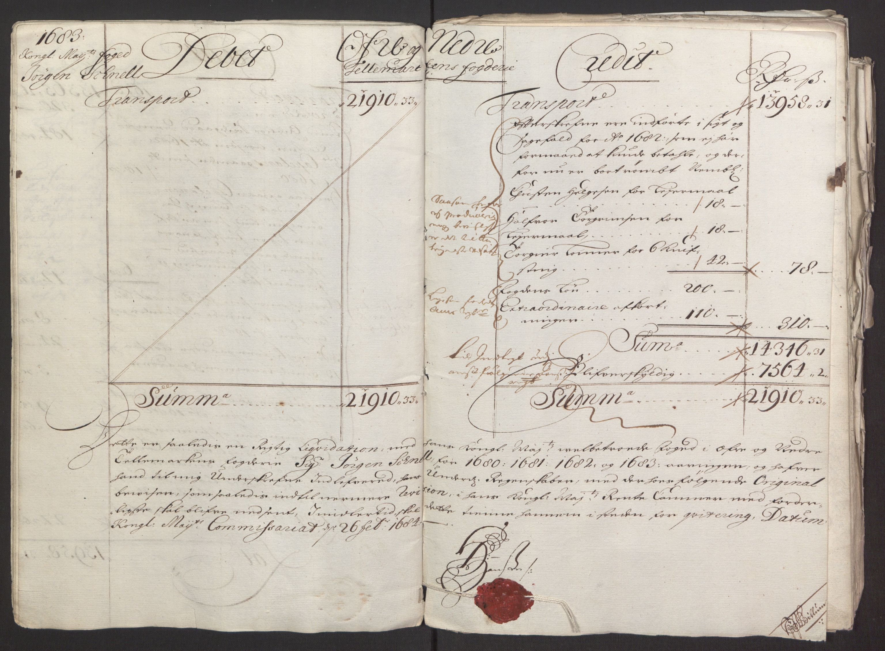 Rentekammeret inntil 1814, Reviderte regnskaper, Fogderegnskap, RA/EA-4092/R35/L2075: Fogderegnskap Øvre og Nedre Telemark, 1680-1684, p. 16