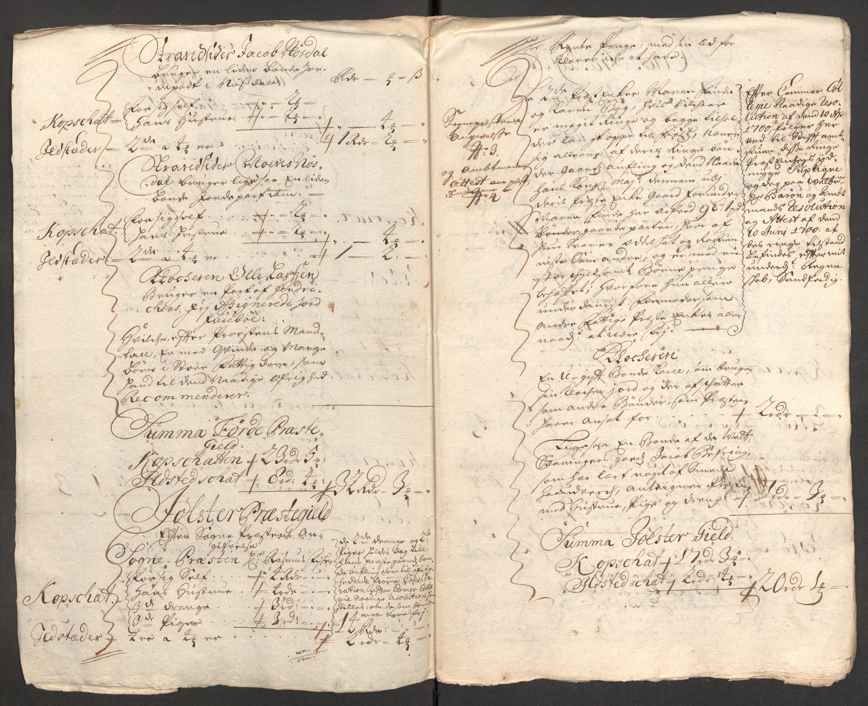 Rentekammeret inntil 1814, Reviderte regnskaper, Fogderegnskap, AV/RA-EA-4092/R53/L3424: Fogderegnskap Sunn- og Nordfjord, 1699, p. 390