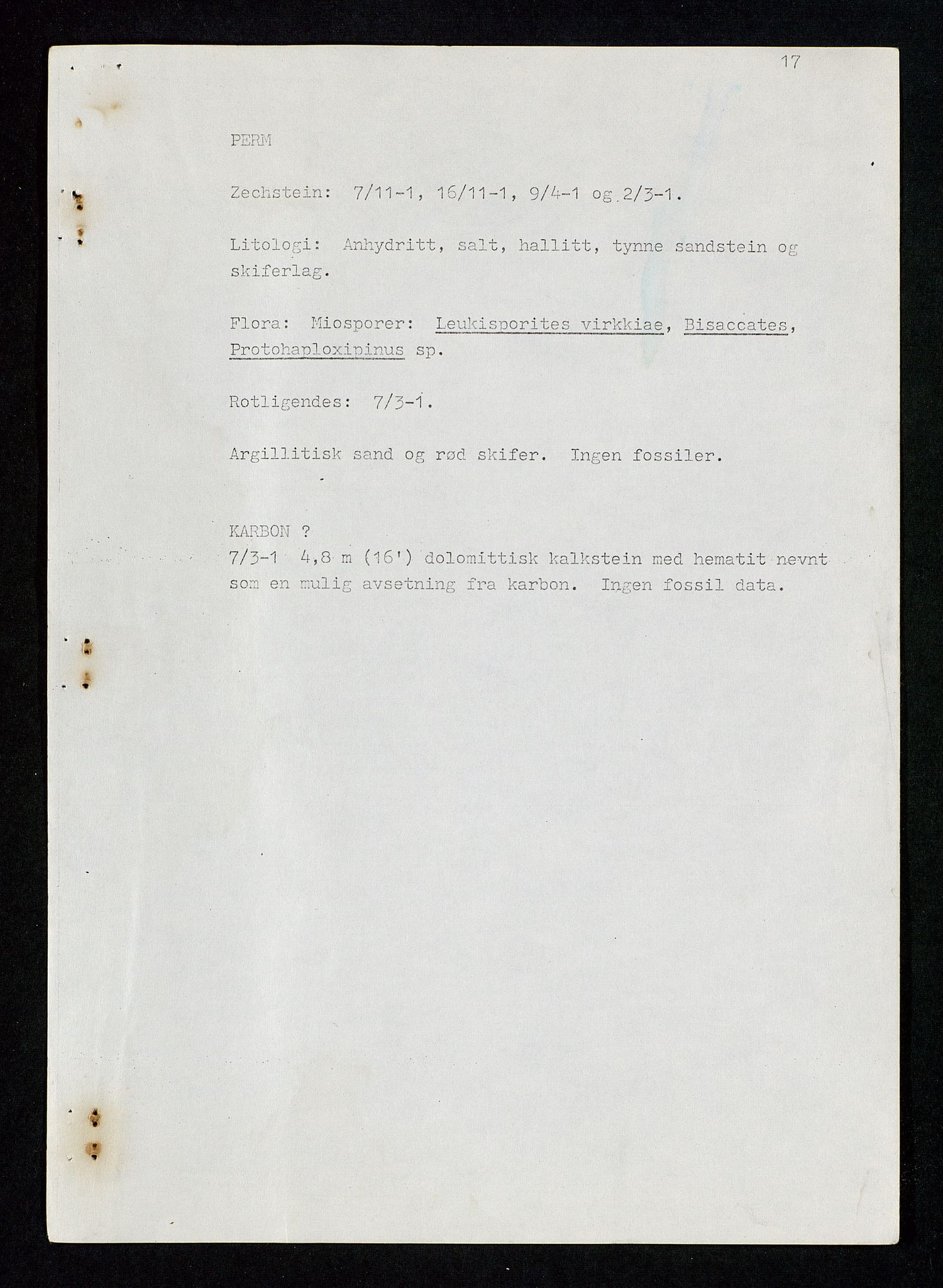 Industridepartementet, Oljekontoret, SAST/A-101348/Da/L0009:  Arkivnøkkel 722 - 725 Geofysikk, geologi, 1969-1972, p. 183