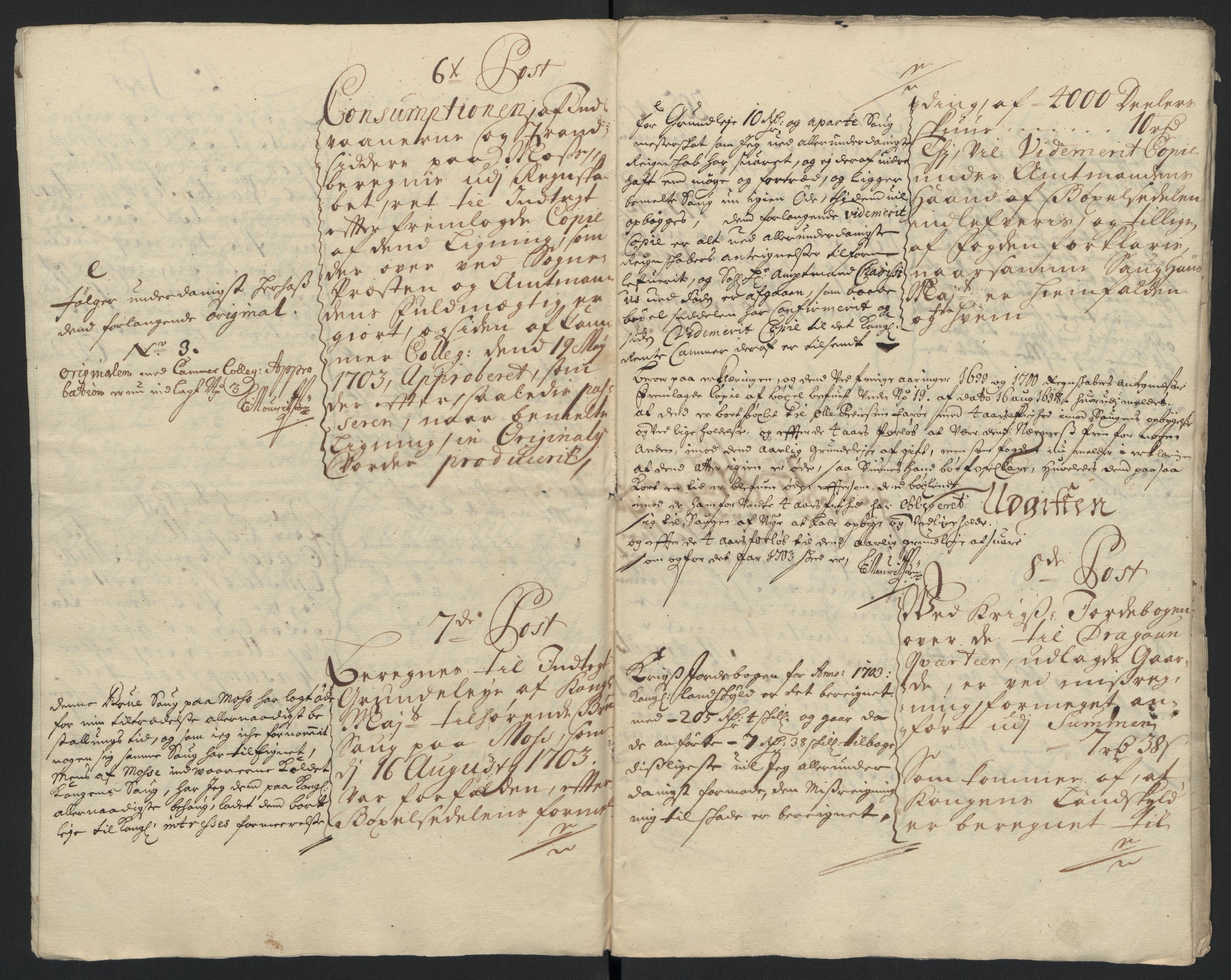 Rentekammeret inntil 1814, Reviderte regnskaper, Fogderegnskap, AV/RA-EA-4092/R04/L0132: Fogderegnskap Moss, Onsøy, Tune, Veme og Åbygge, 1703-1704, p. 264