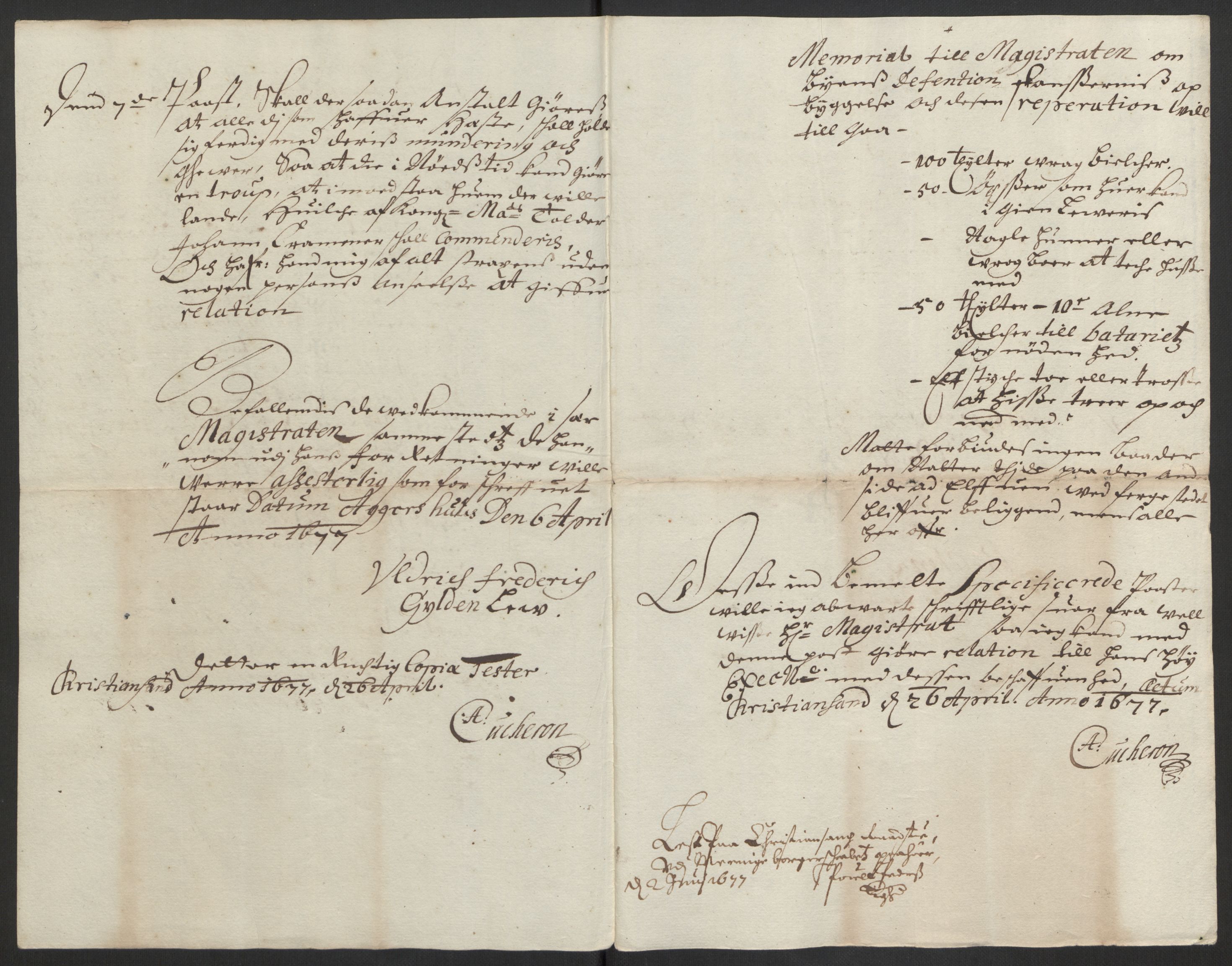 Rentekammeret inntil 1814, Reviderte regnskaper, Byregnskaper, AV/RA-EA-4066/R/Rm/L0258: [M1] Kontribusjonsregnskap, 1664-1700, p. 319