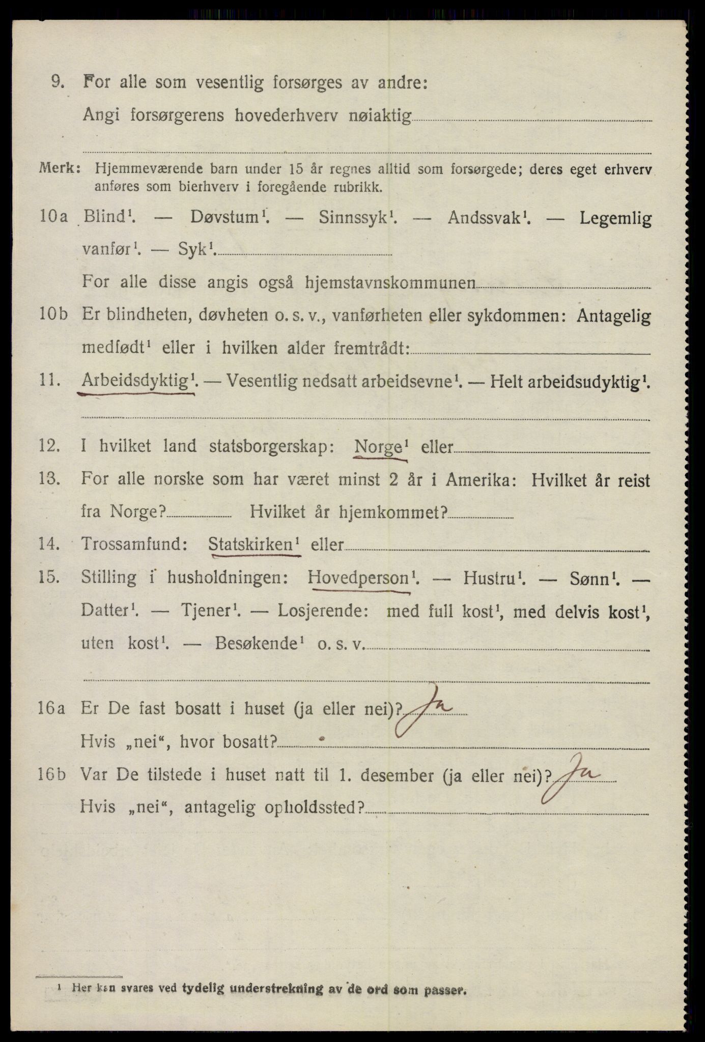 SAO, 1920 census for Feiring, 1920, p. 2177