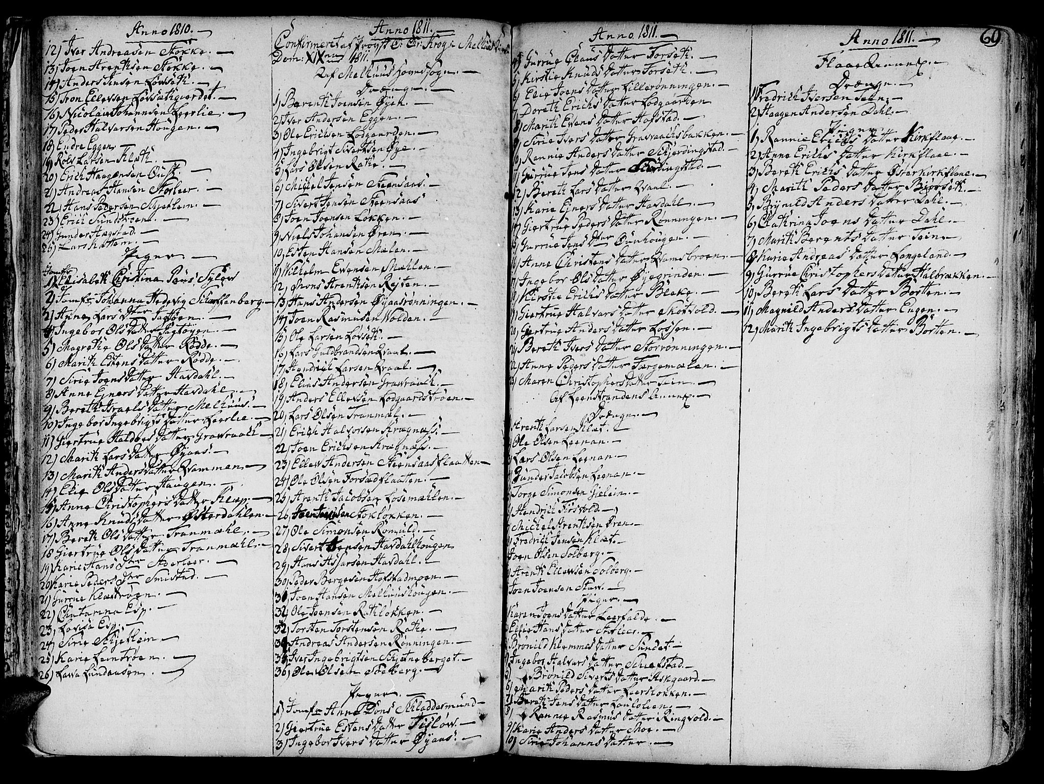 Ministerialprotokoller, klokkerbøker og fødselsregistre - Sør-Trøndelag, SAT/A-1456/691/L1061: Parish register (official) no. 691A02 /1, 1768-1815, p. 69