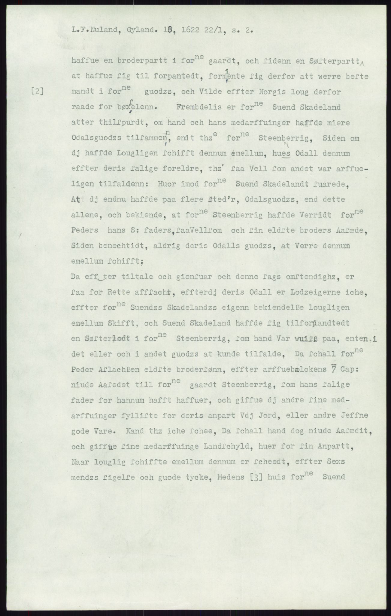 Samlinger til kildeutgivelse, Diplomavskriftsamlingen, AV/RA-EA-4053/H/Ha, p. 2113