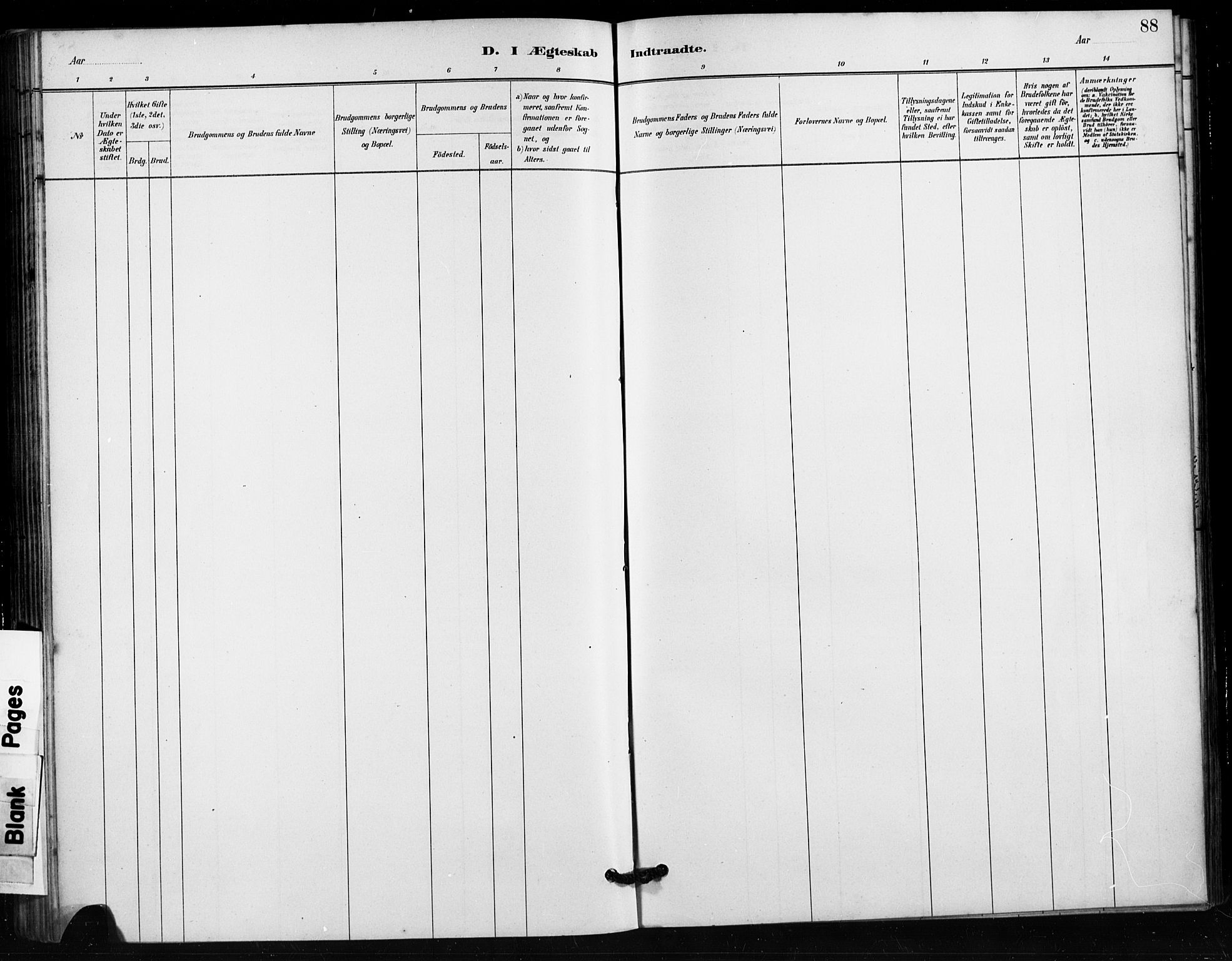 Håland sokneprestkontor, AV/SAST-A-101802/001/30BA/L0011: Parish register (official) no. A 10, 1883-1900, p. 88