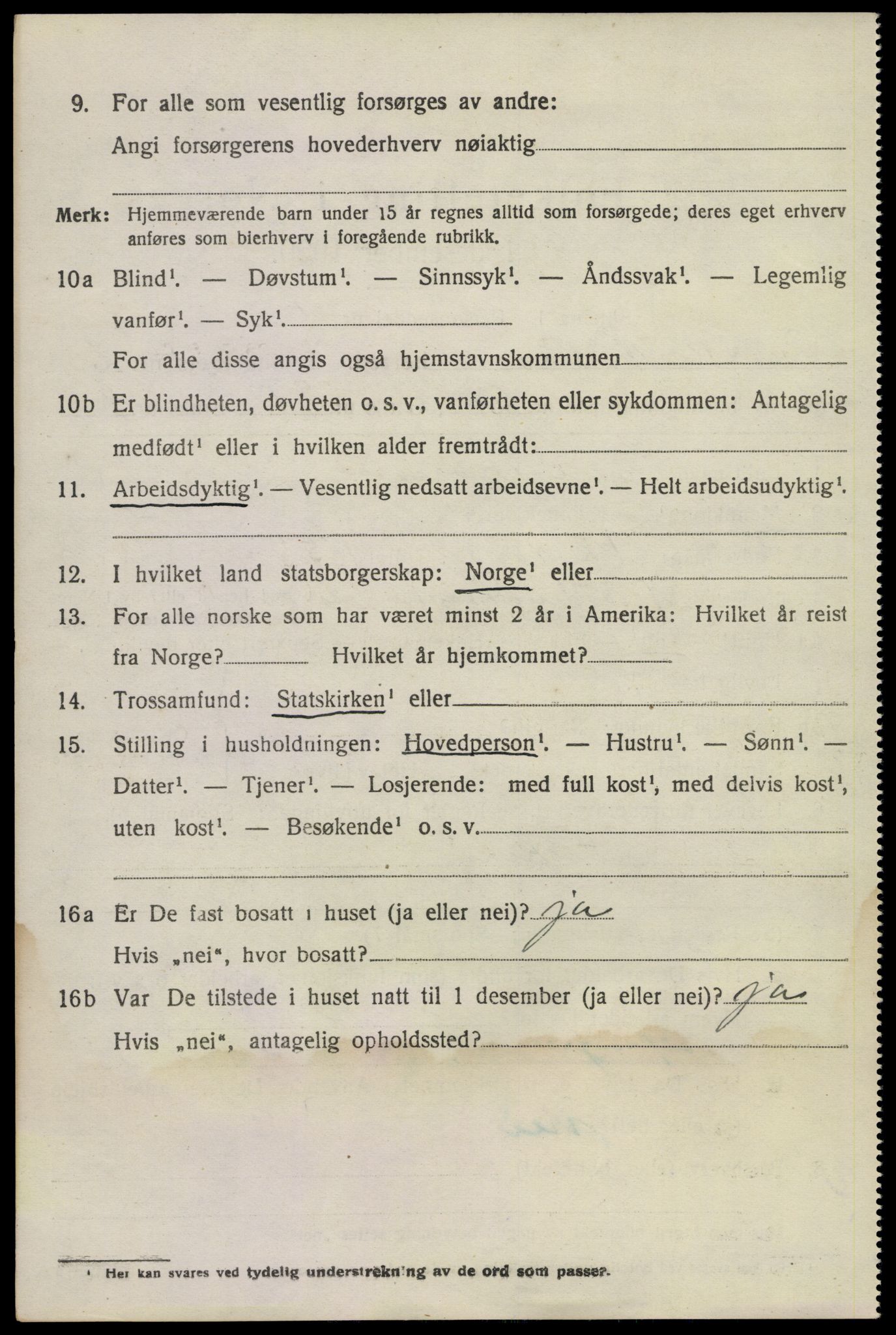 SAKO, 1920 census for Nøtterøy, 1920, p. 9464