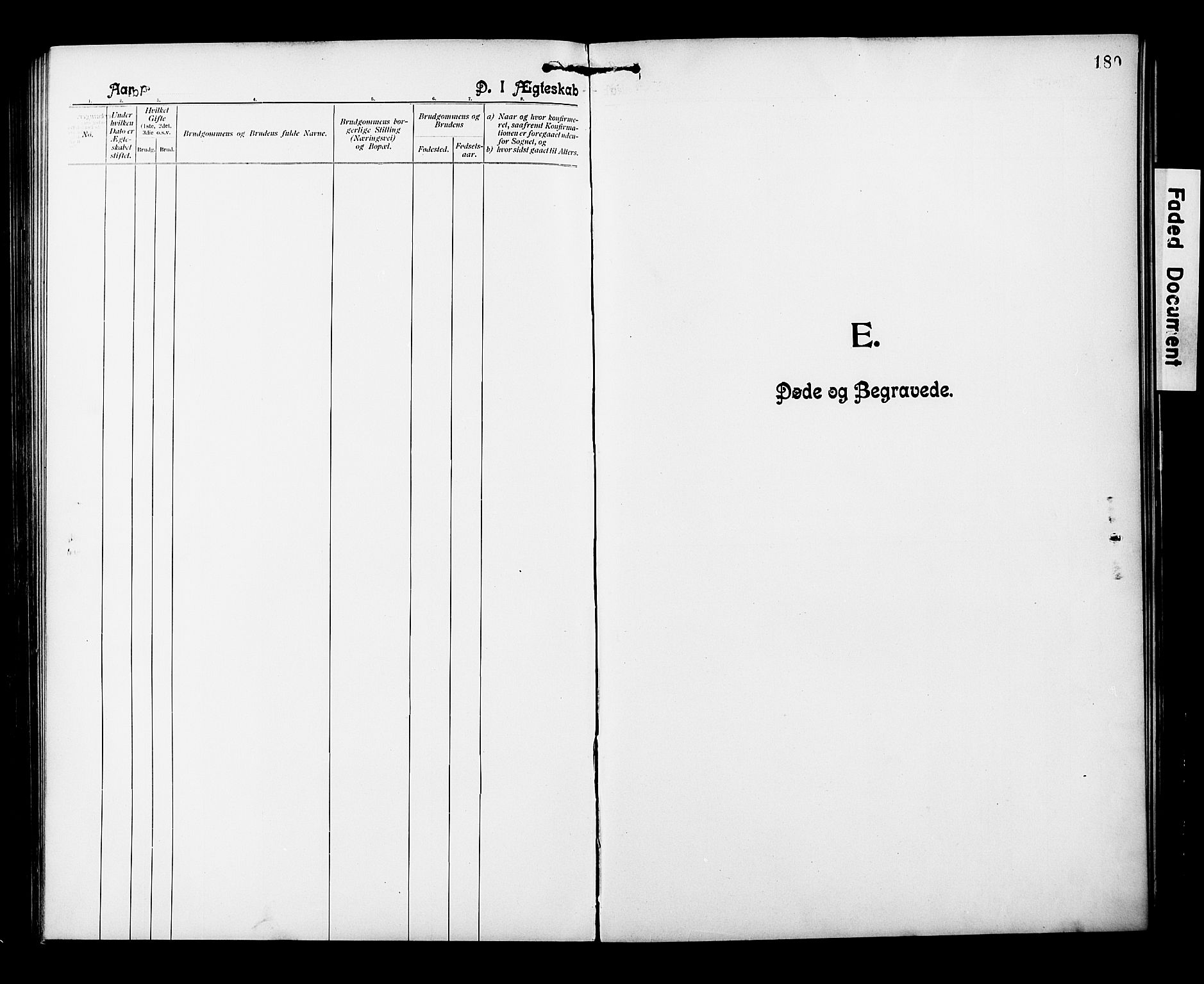 Ministerialprotokoller, klokkerbøker og fødselsregistre - Nordland, SAT/A-1459/850/L0709: Parish register (official) no. 850A01, 1899-1909, p. 180
